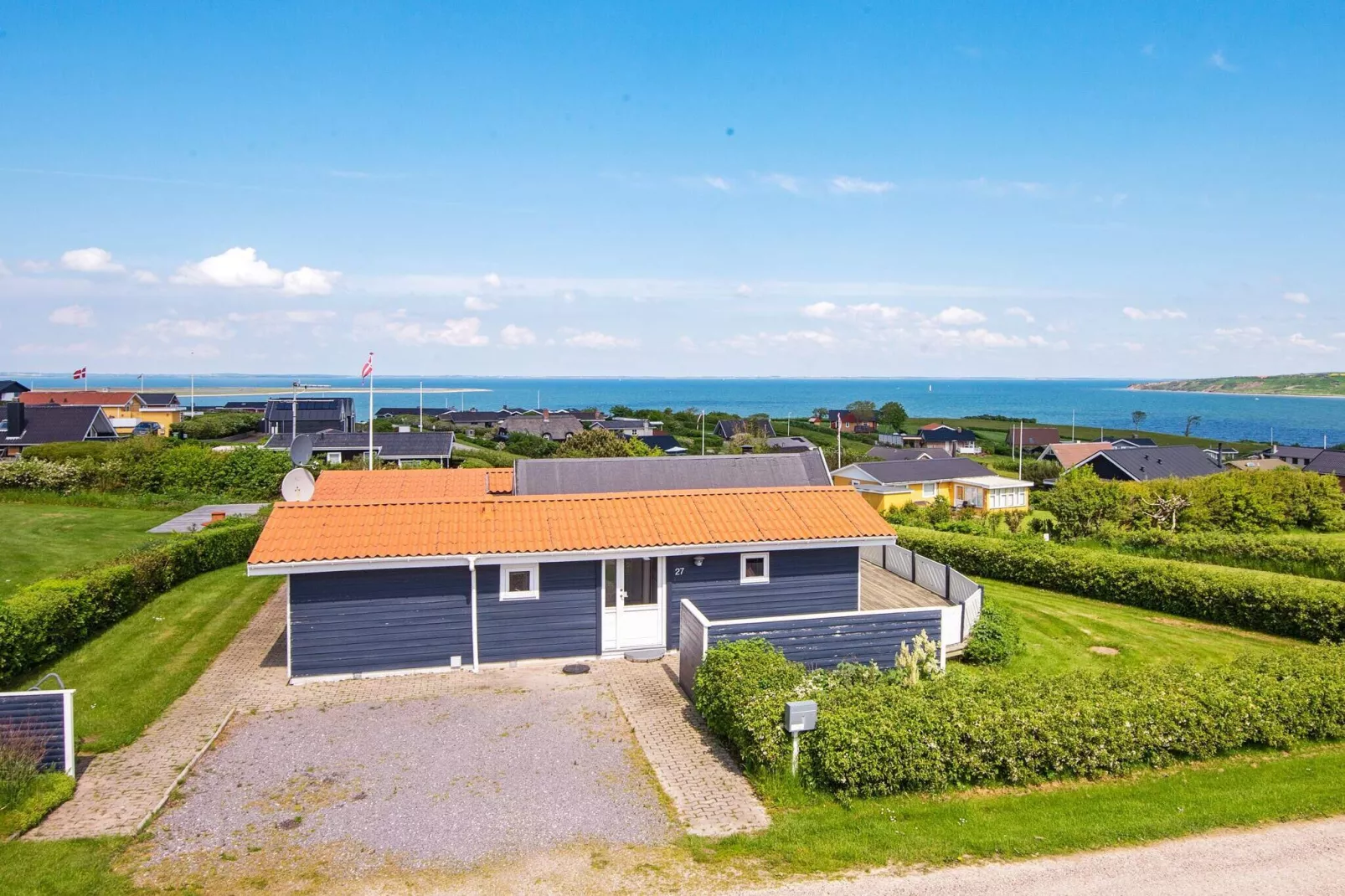 Smaakvol vakantiehuis in Lemvig nabij de zee-Buitenlucht