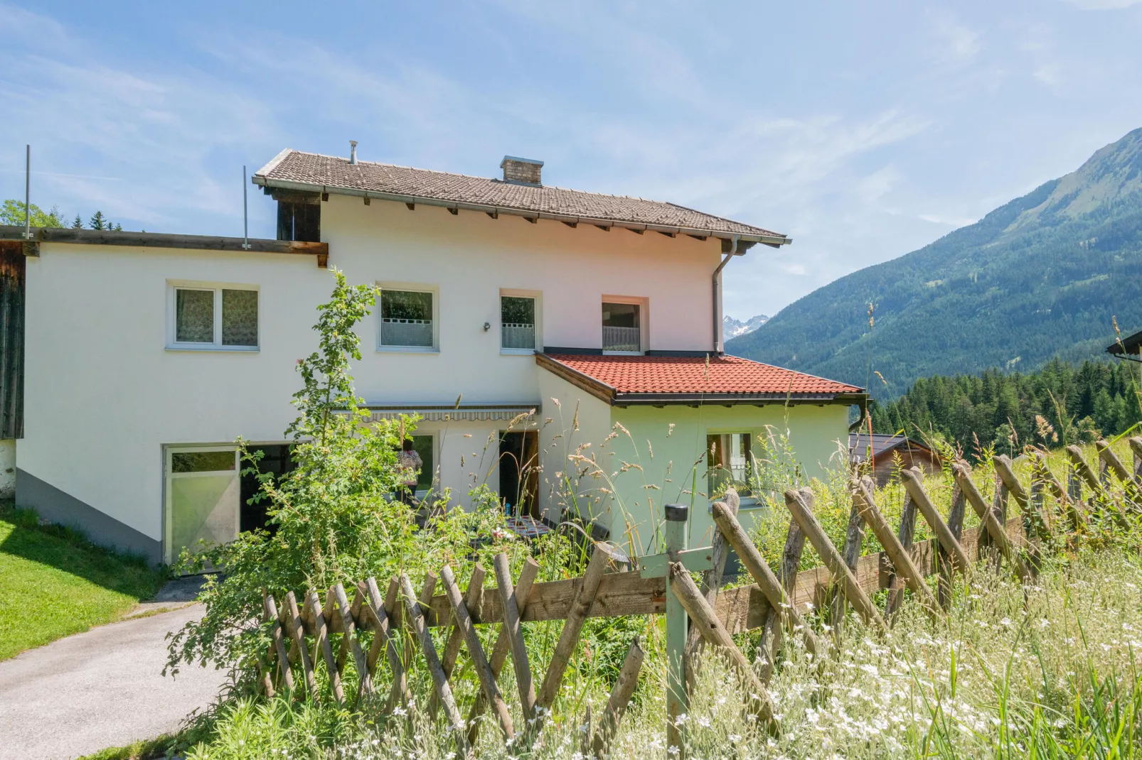 Ferienhaus Hairer-Buitenkant zomer