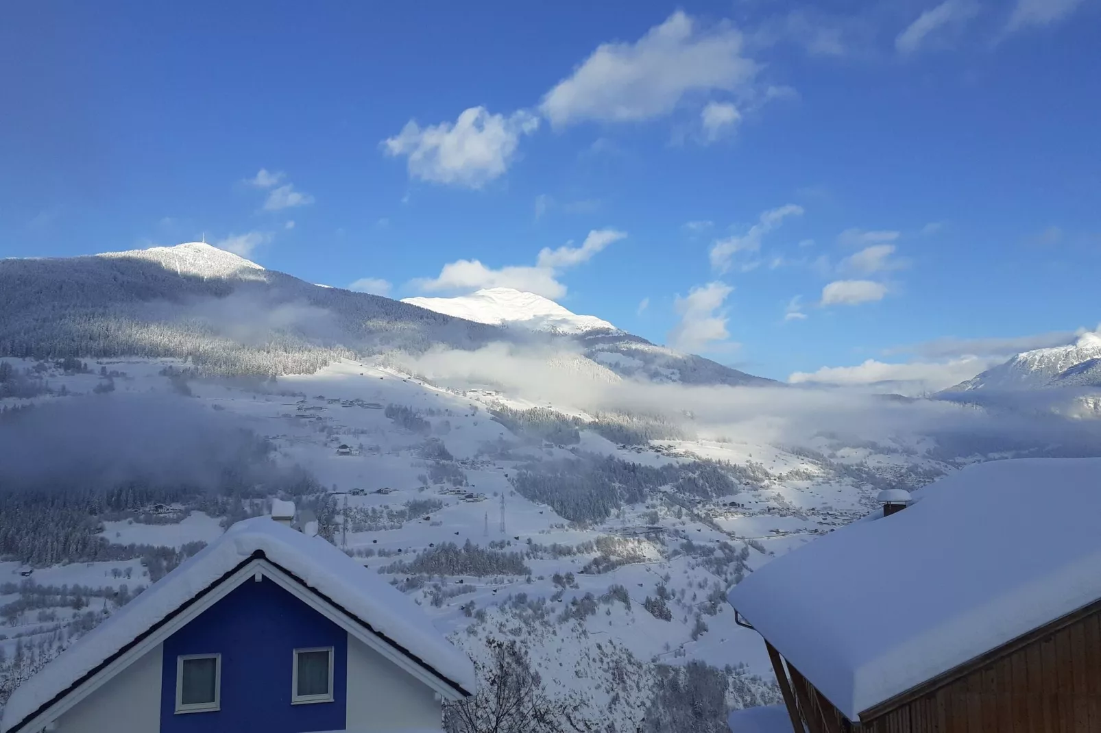 Kirchenblick-Uitzicht winter