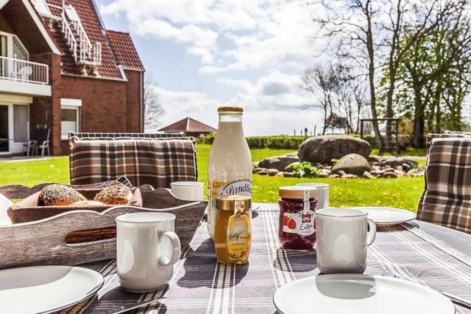 Flatgebouw, Kronsgaard - Terras