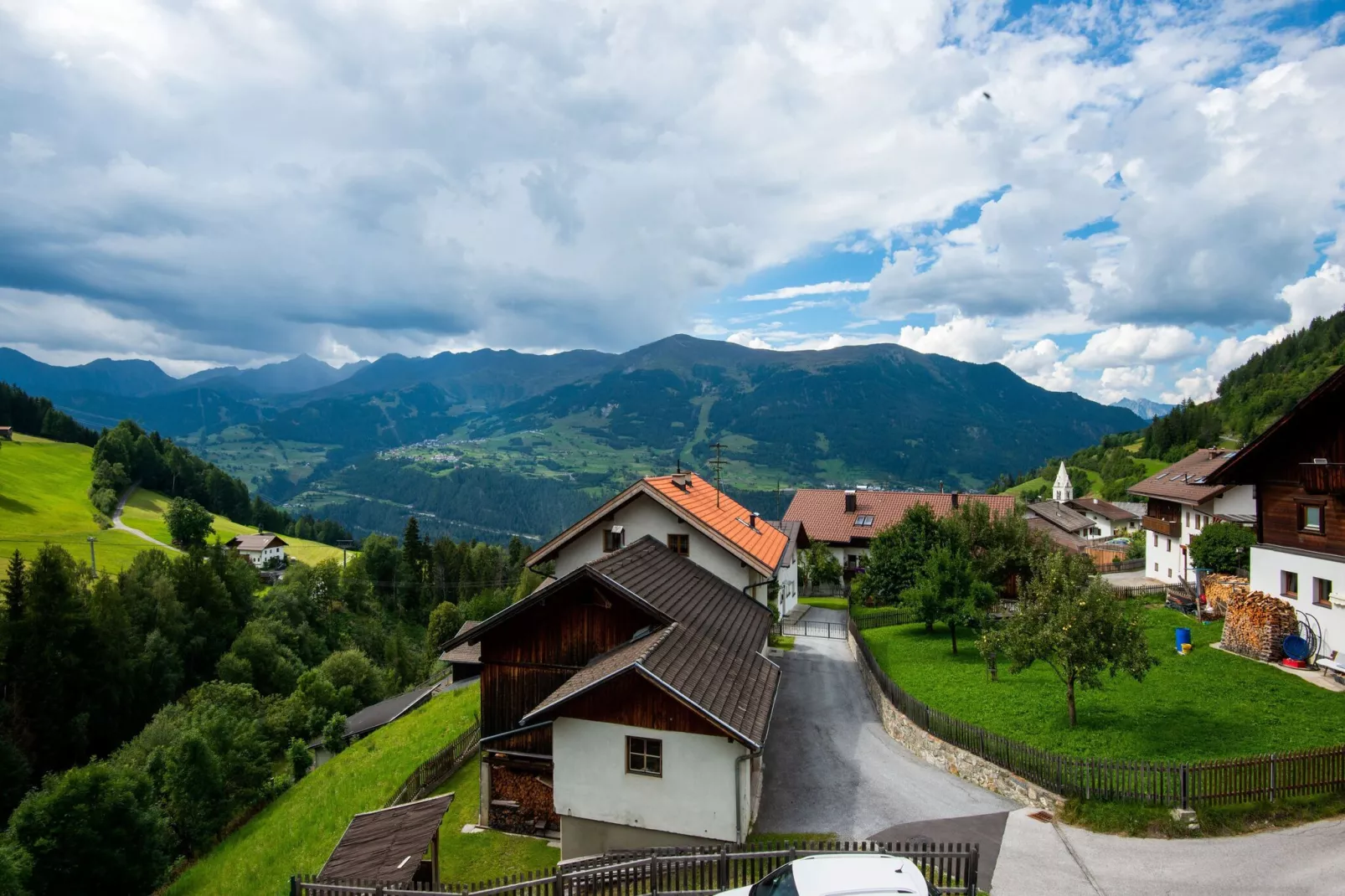 Appartement Edelweiss-Uitzicht zomer
