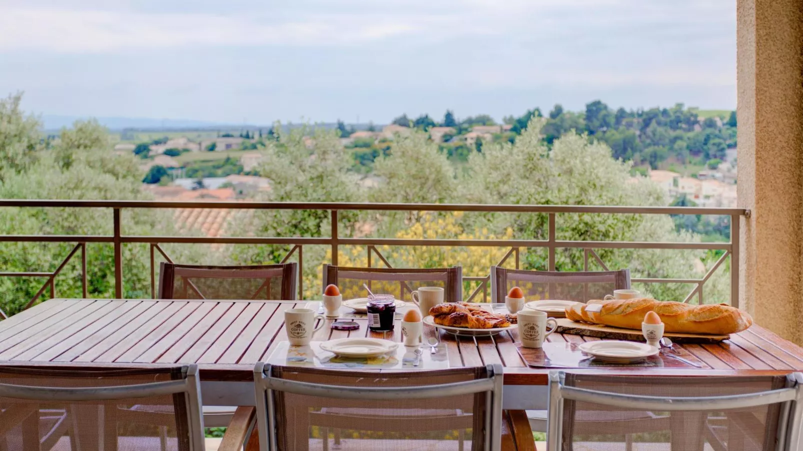 Le Jardin des Olives-Terrasbalkon