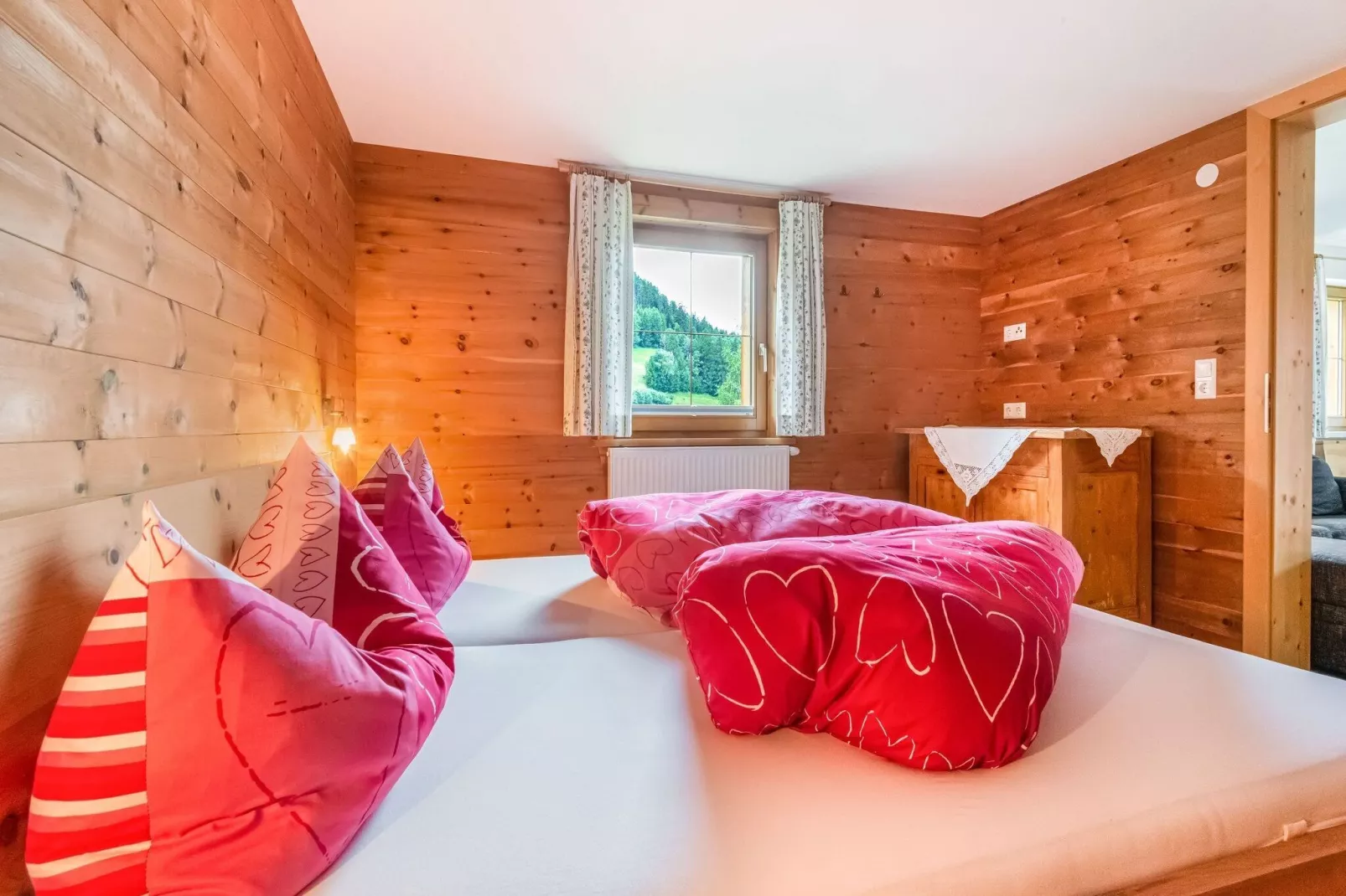 Appartement Almrose-Slaapkamer