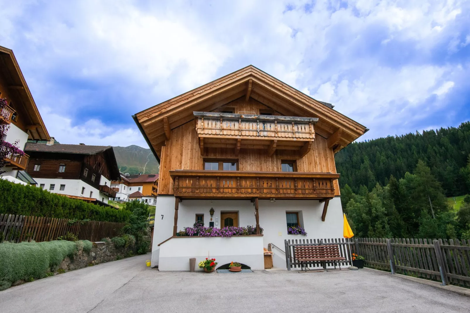 Appartement Almrose-Terrasbalkon
