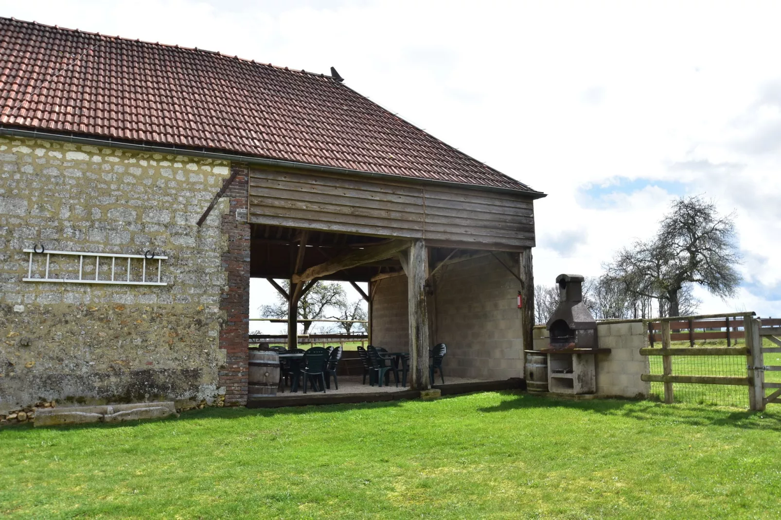 Ferme de Charme Bourgogne 15 pers-Terrasbalkon