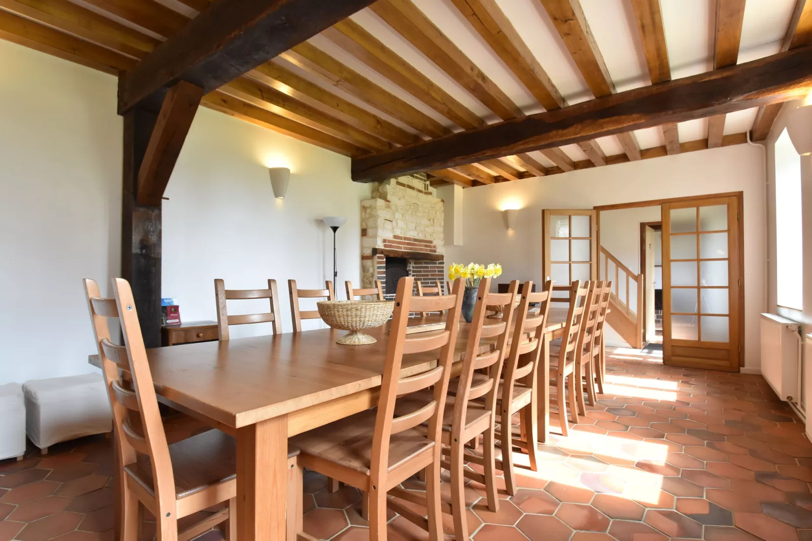 Ferme de Charme Bourgogne 15 pers-Eetkamer