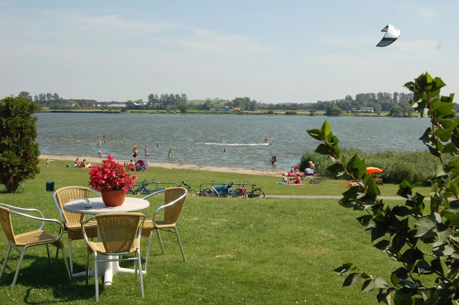 Bos-Lodge-Gebieden zomer 1km