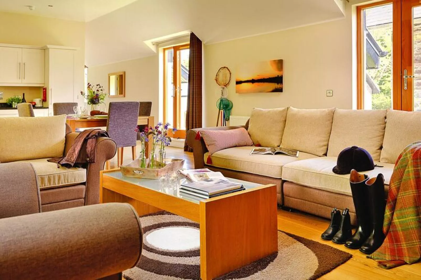 Semi-detached villa at The Woodland Villas Parknasilla Resort Sneem Co Kerry-Woonkamer