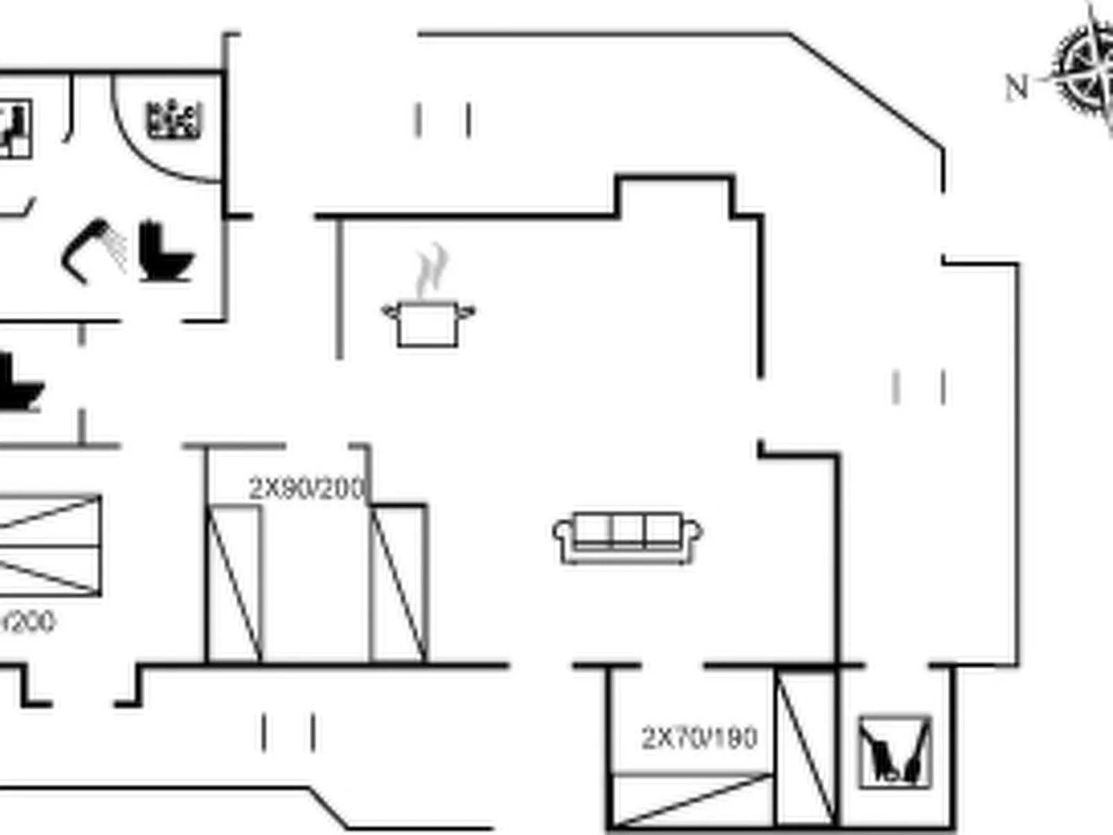 "Arkil" - 300m from the sea-Binnen