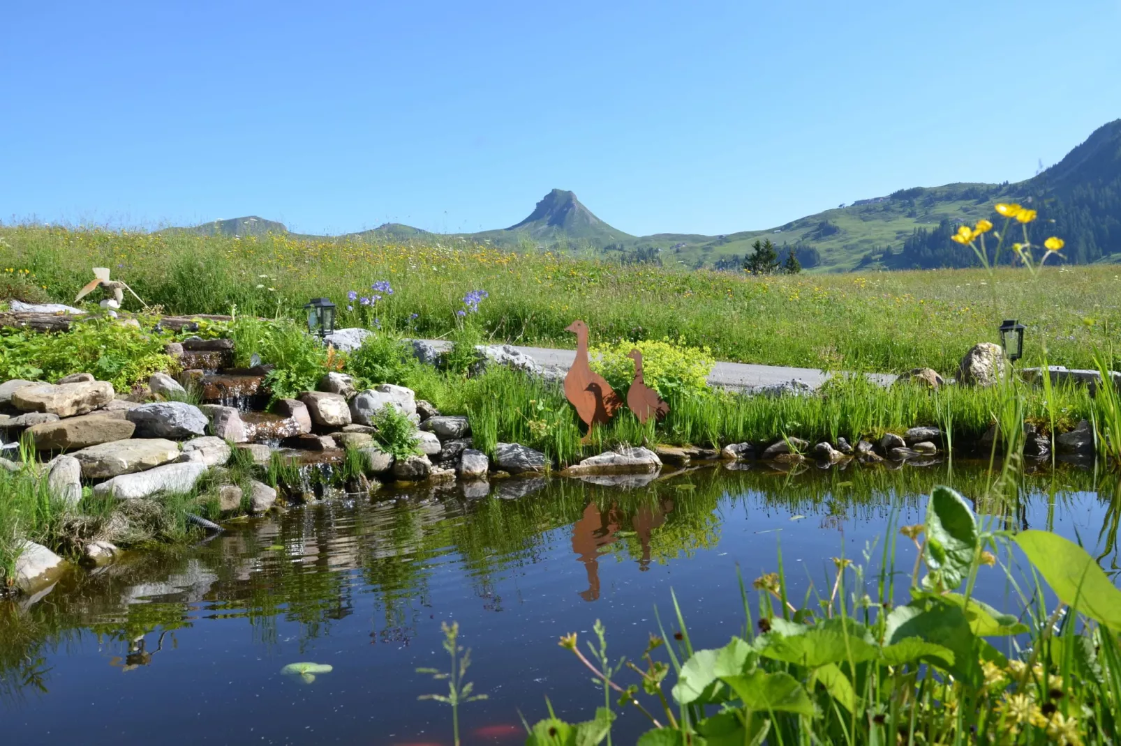 Schönblick-Tuinen zomer