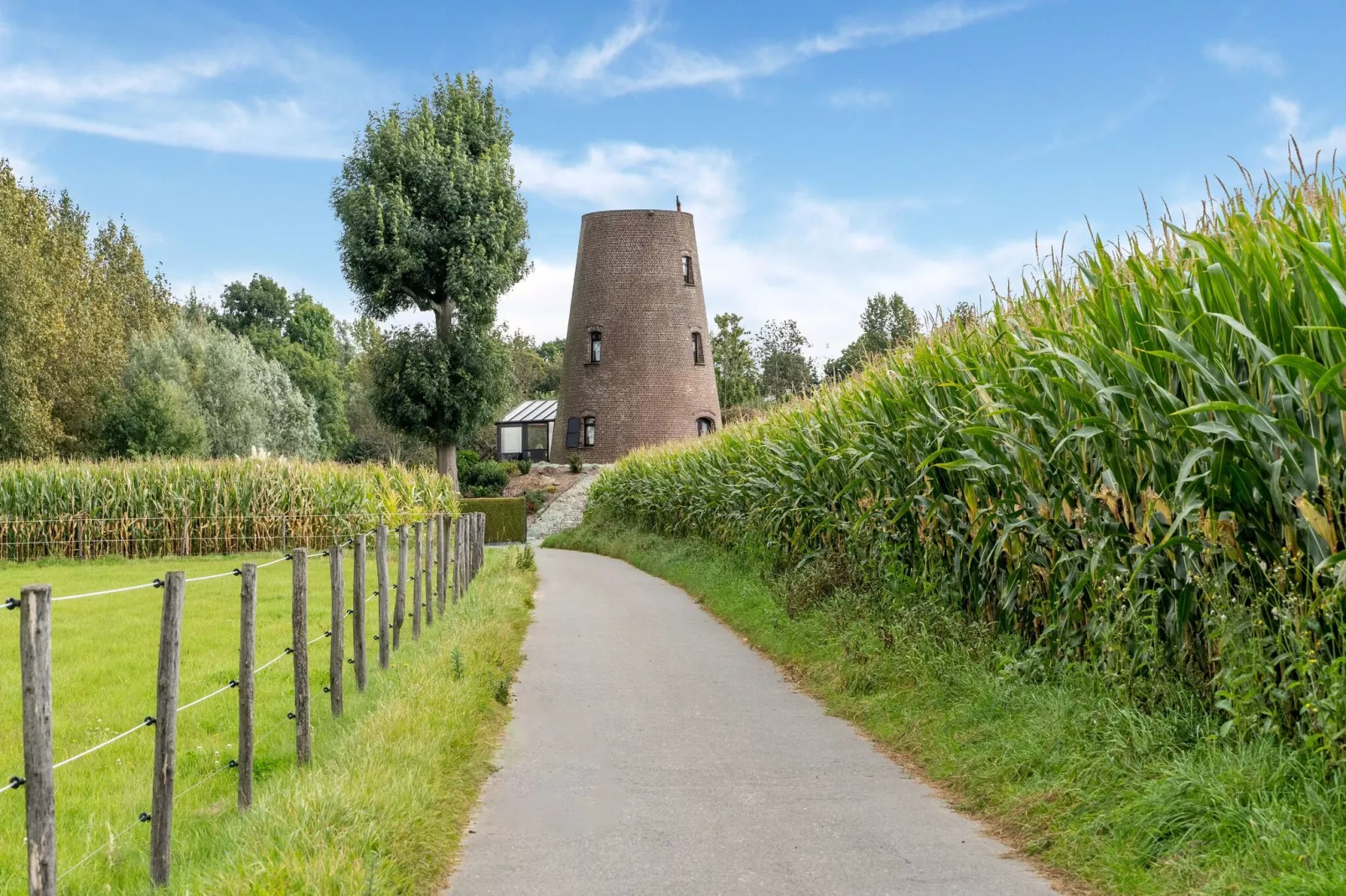 Nieuwpoortmolen-Gebieden zomer 1km