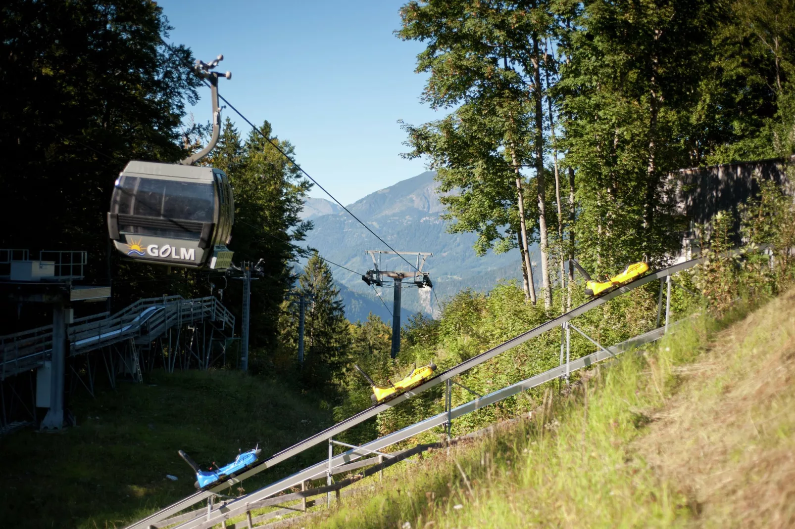 Schönblick-Gebieden zomer 5km