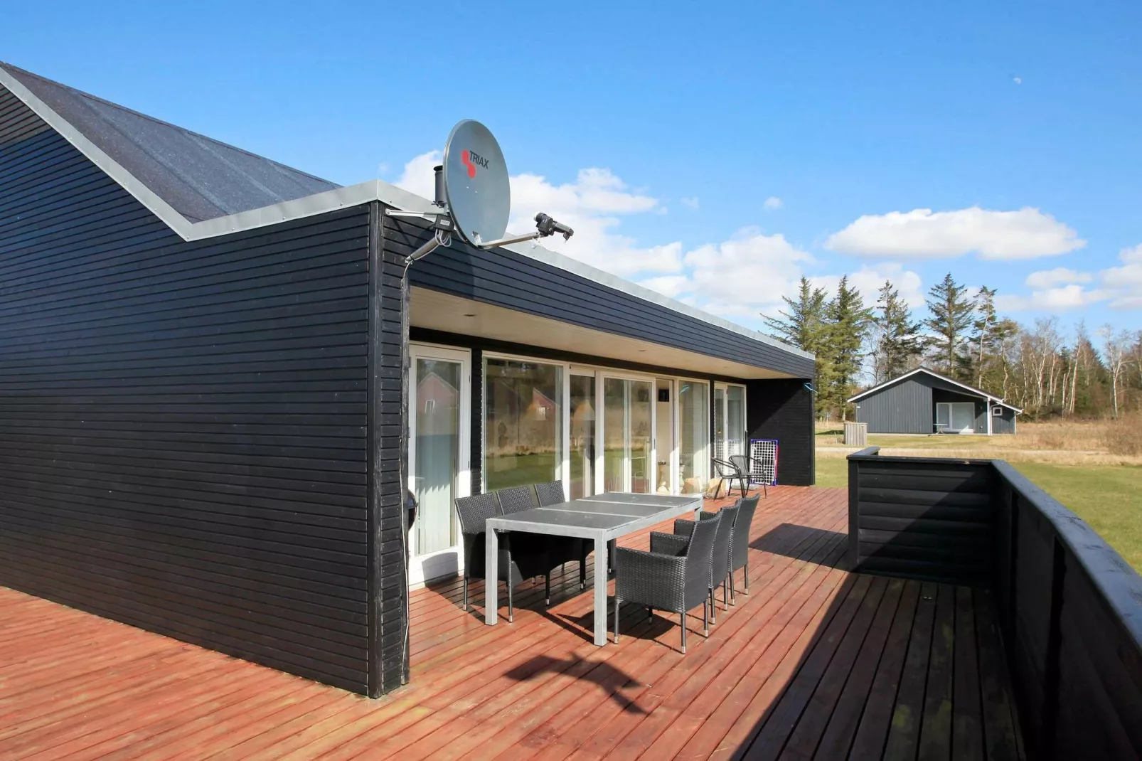 Modern vakantiehuis in Brovst Jutland met whirlpool-Uitzicht