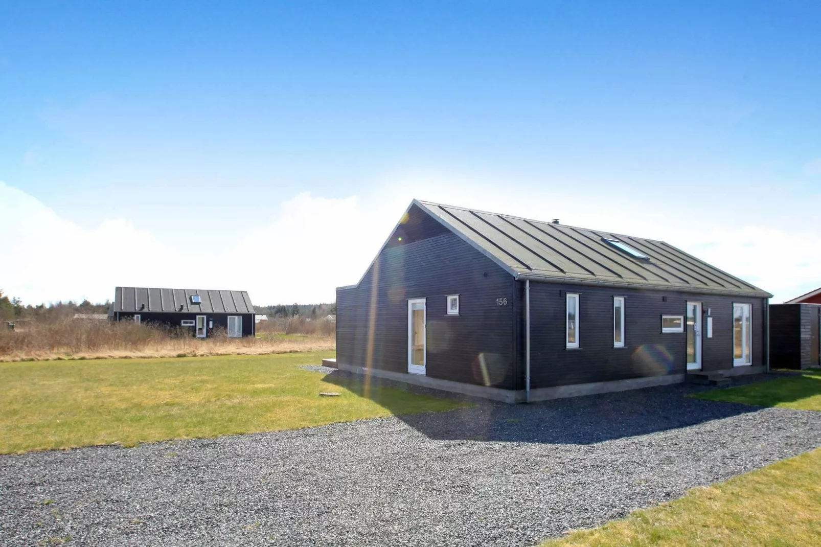 Modern vakantiehuis in Brovst Jutland met whirlpool-Uitzicht