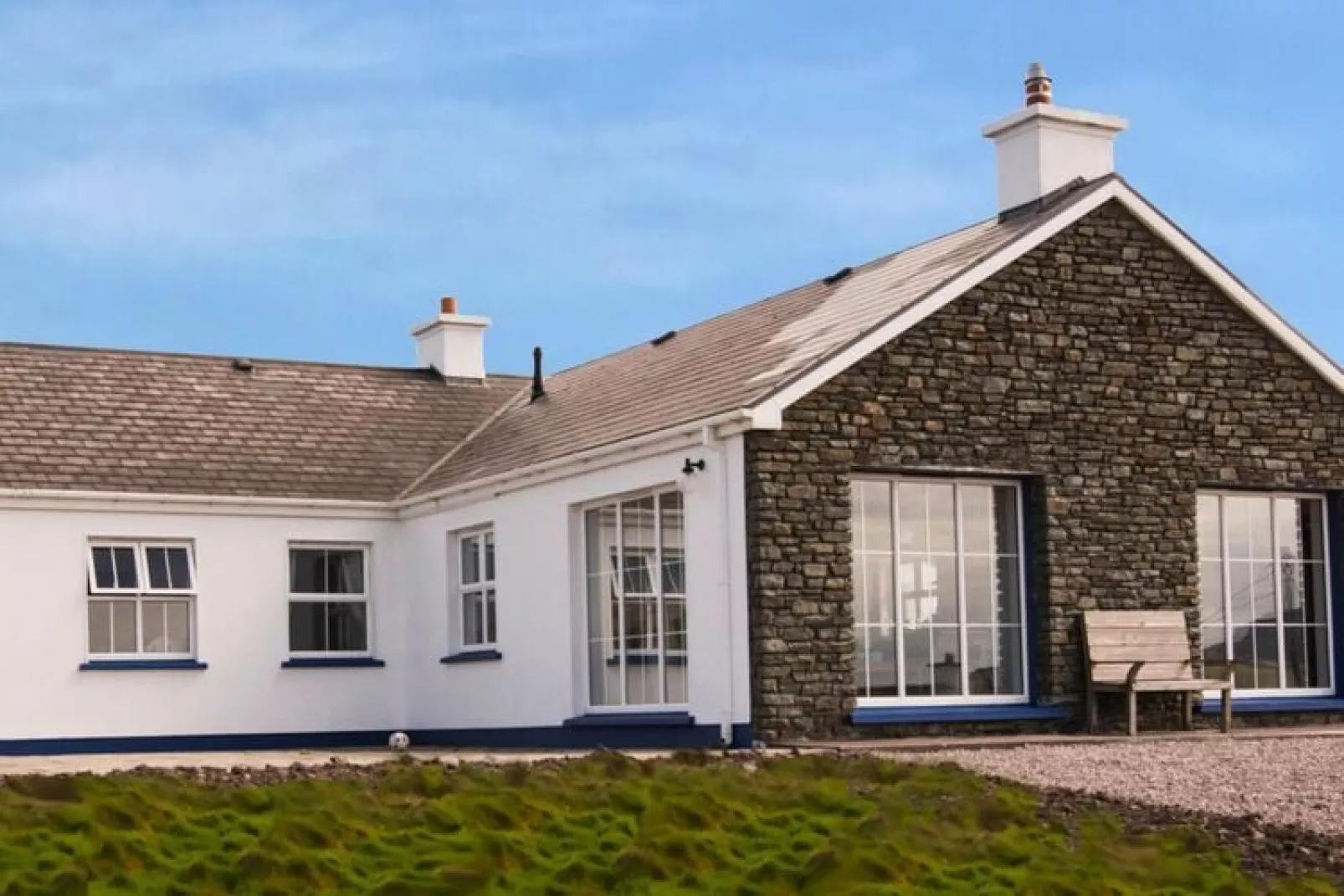 Holiday flat, Valentia Island-Coarhabeg Merz-Buitenkant zomer