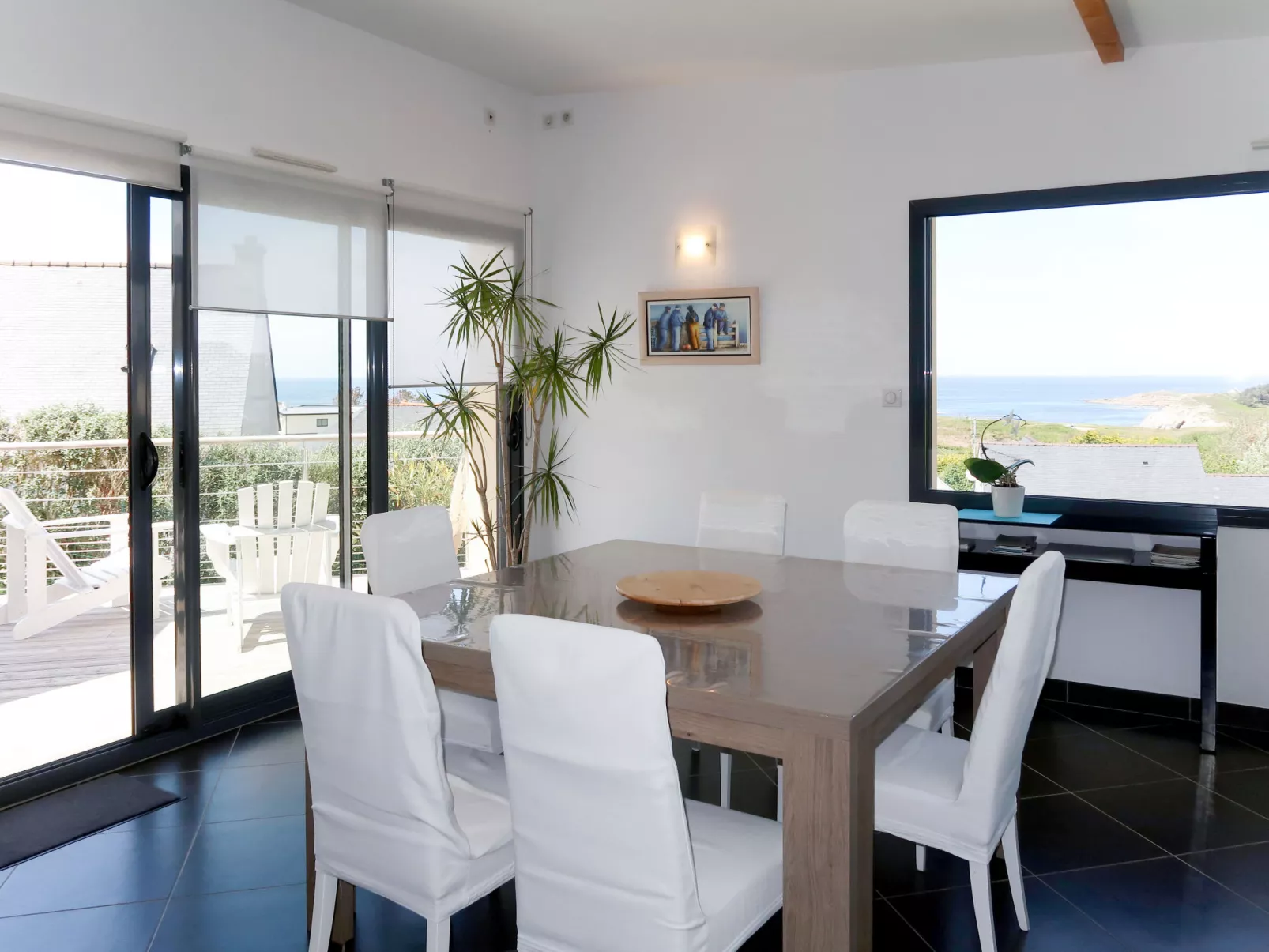Maison de Plain Pied - Vue Mer-Binnen