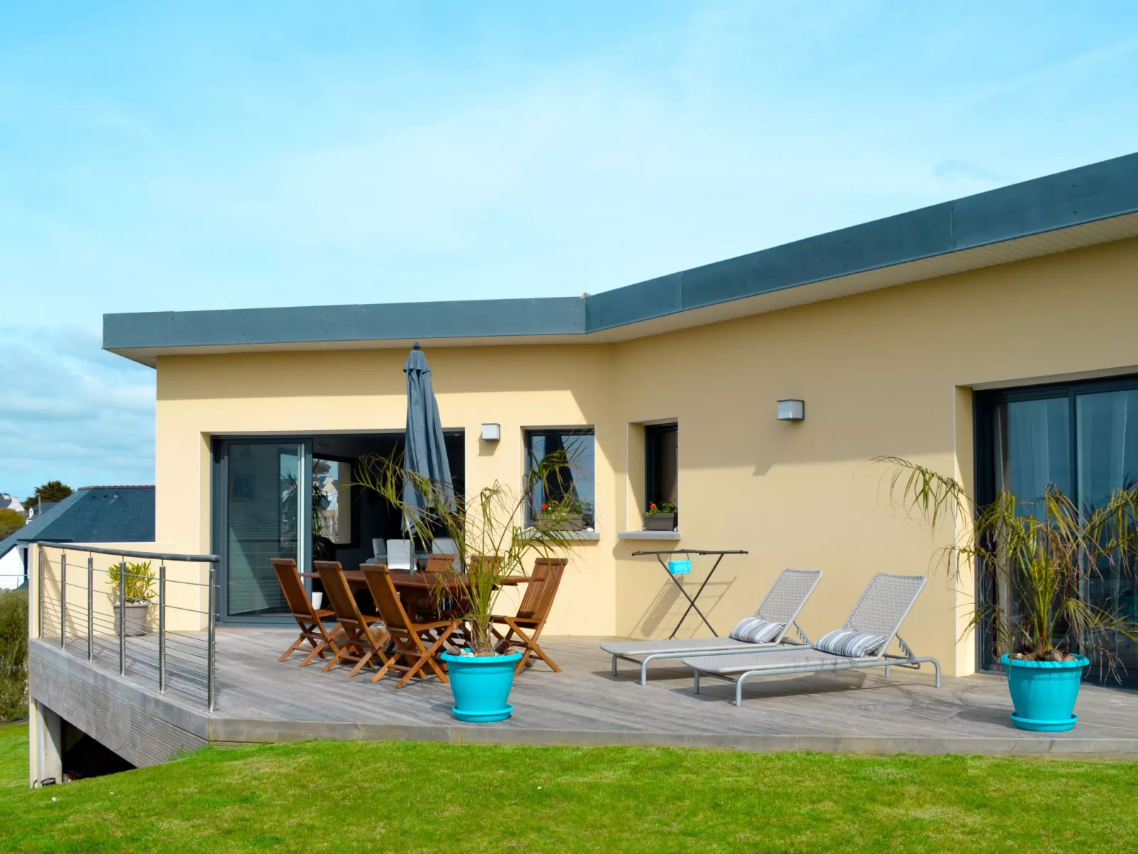 Maison de Plain Pied - Vue Mer-Buiten