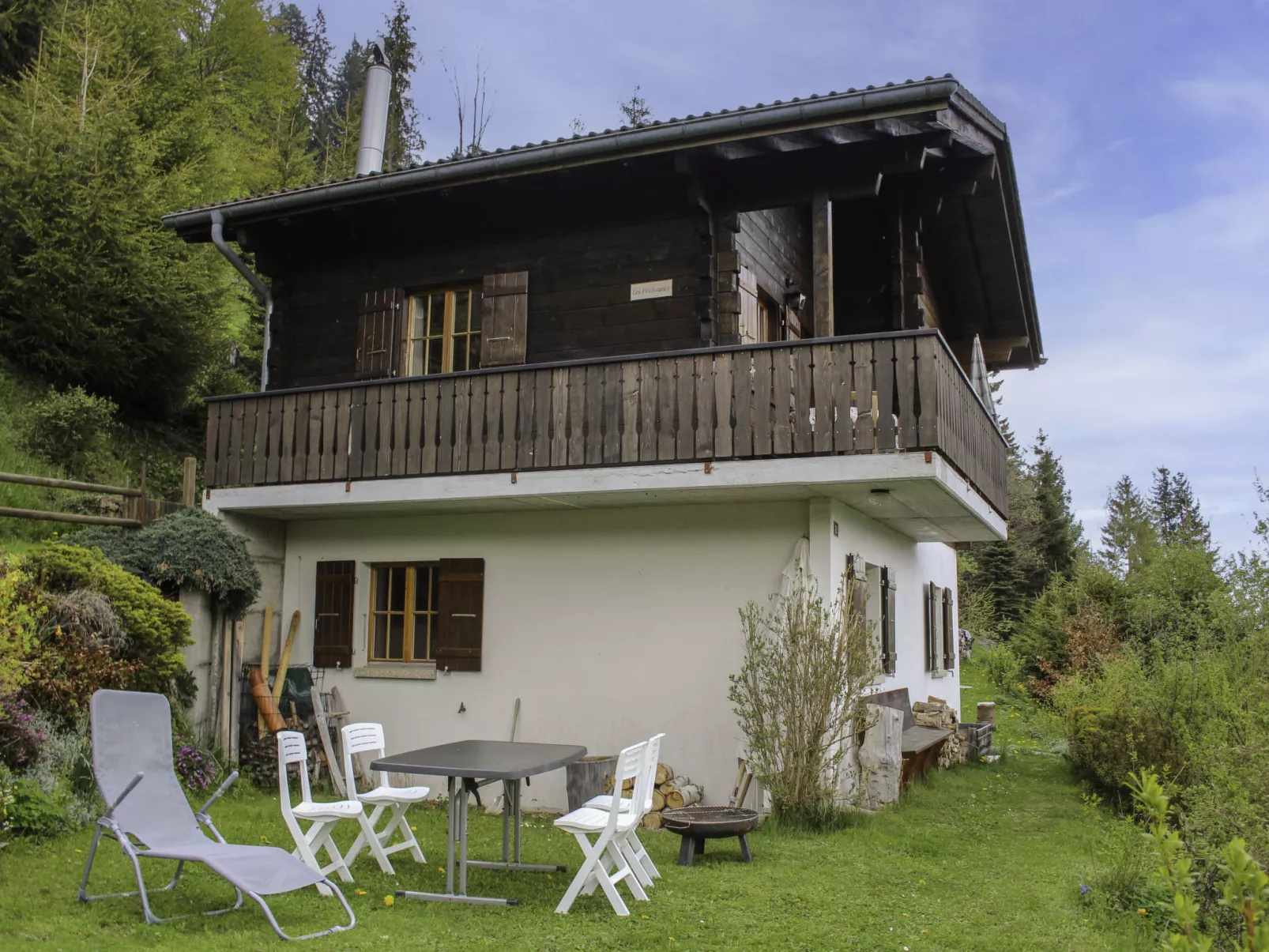 Chalet Les Pitchounes-Buiten