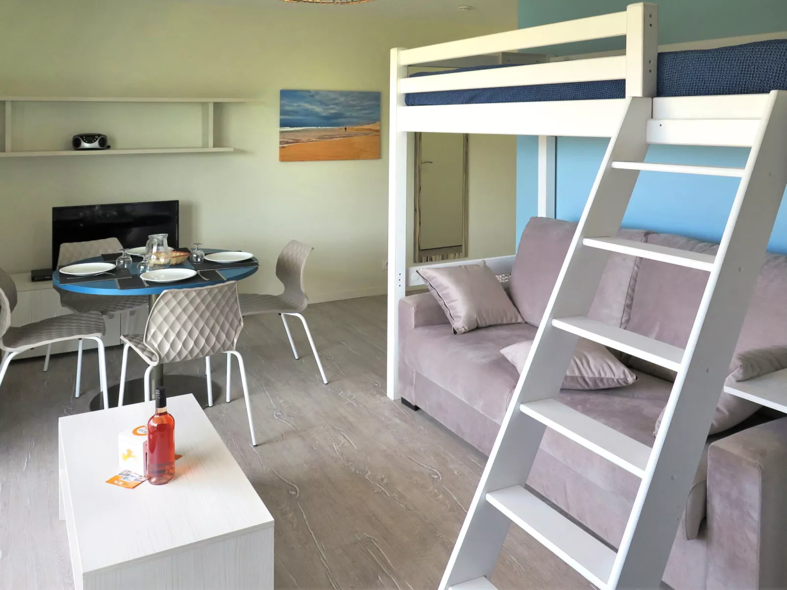 Les Sables d’Or Studio-Binnen