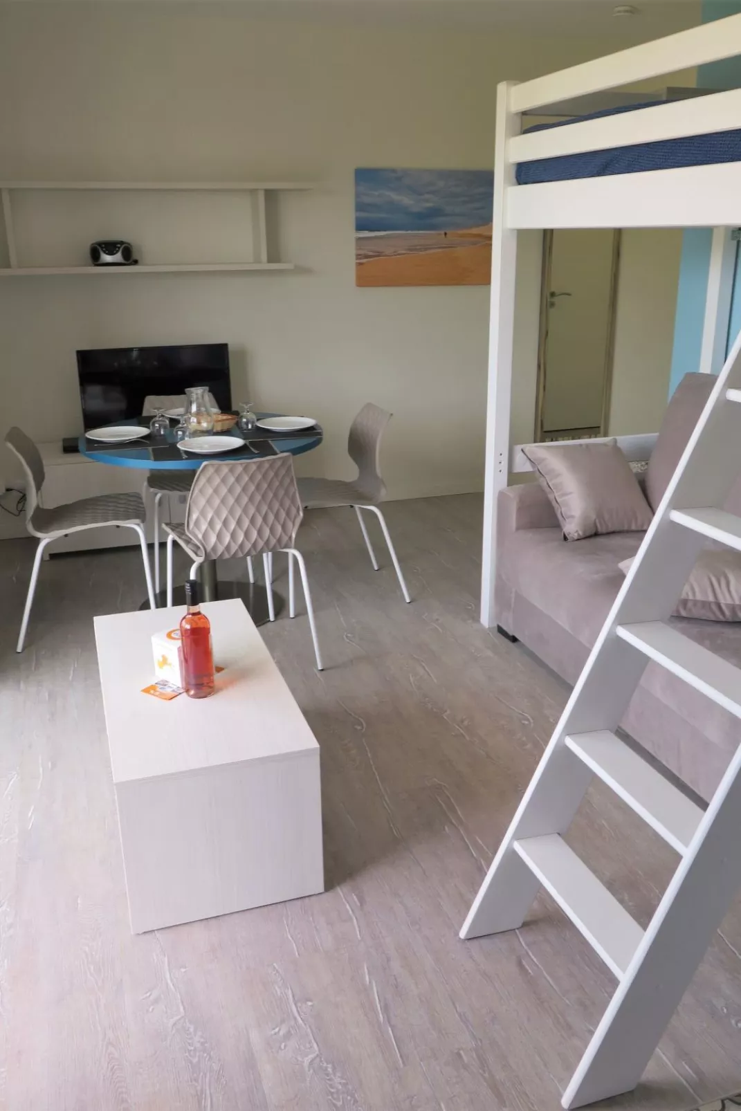 Les Sables d’Or Studio-Binnen