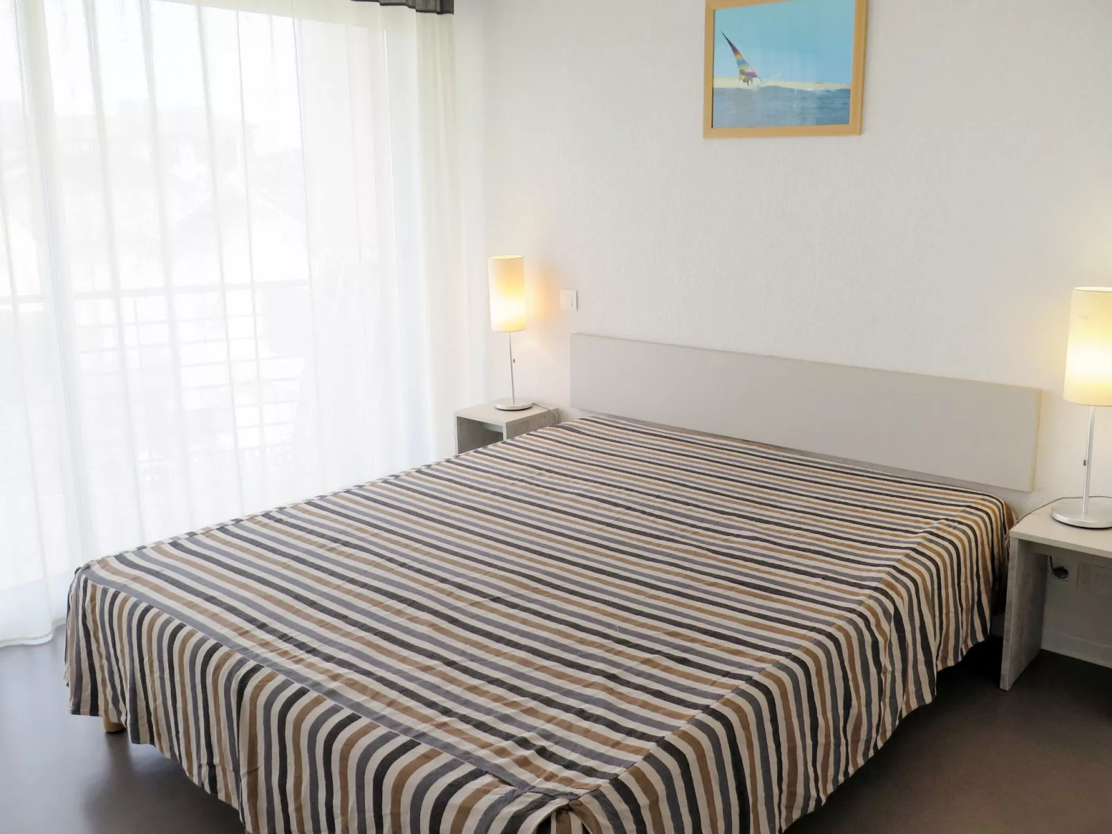 Résidence Plage Centrale T2 Cab-Binnen