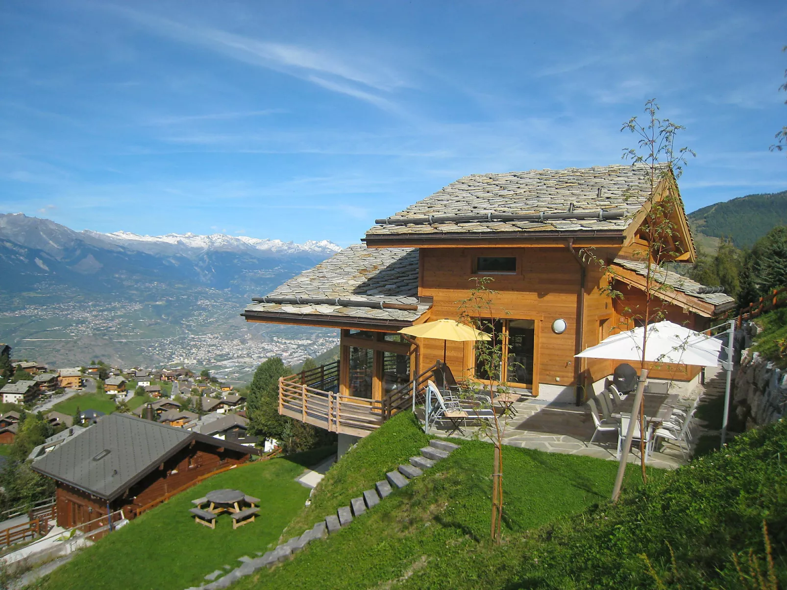 Chalet Aquarius-Buiten