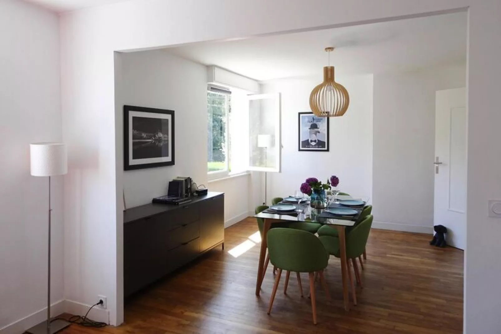 Holiday home, Cancale--Woonkamer