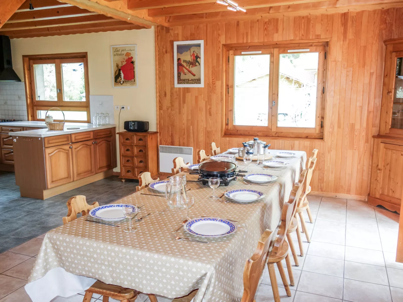 Chalet Mendiaux-Binnen
