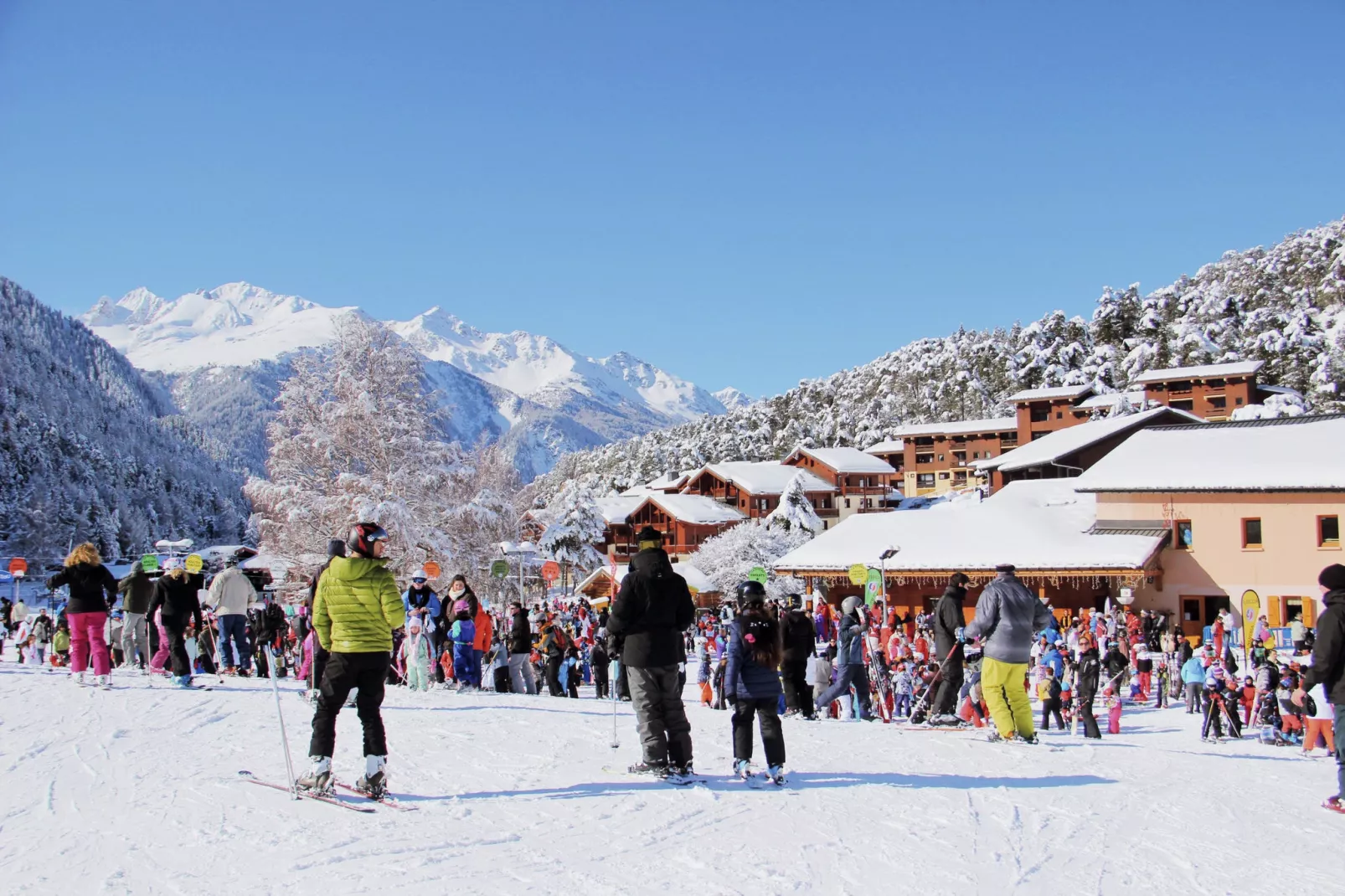 Ruim chalet in Villarodin-Bourget-Gebied winter 5km