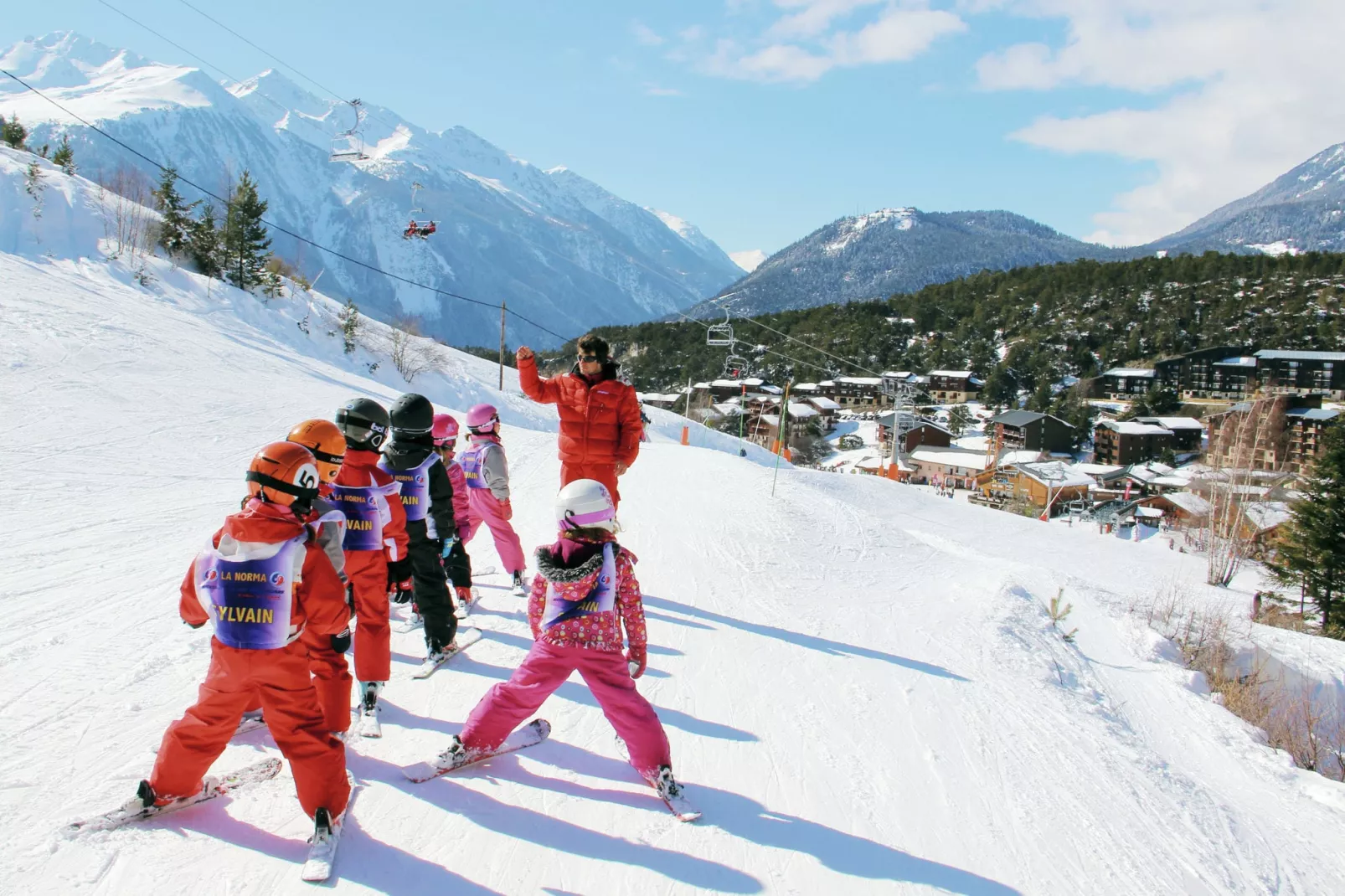 Ruim chalet in Villarodin-Bourget-Gebied winter 5km