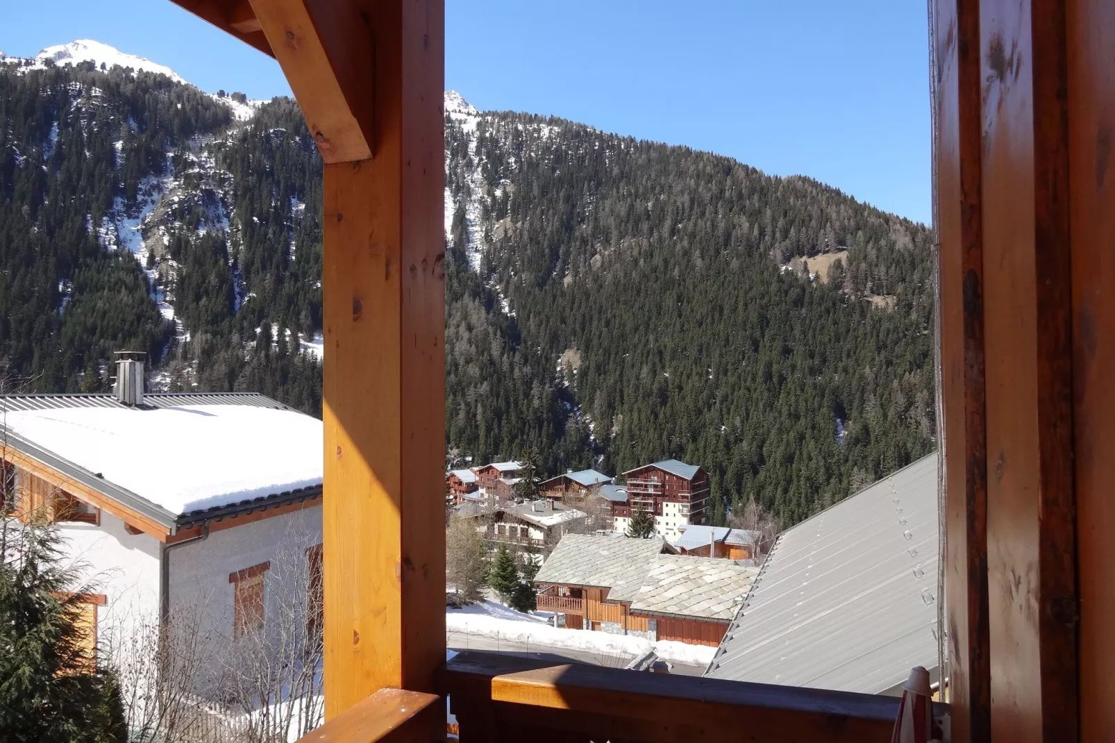 Duplex 6 pièces Chalet Deleglise-Uitzicht winter