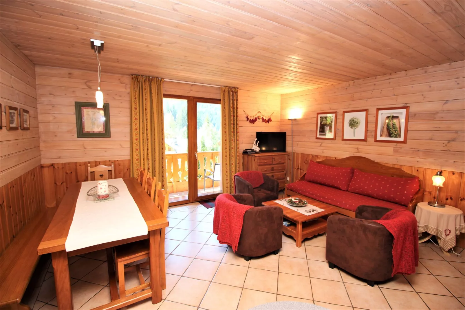 Duplex 6 pièces Chalet Deleglise-Woonkamer