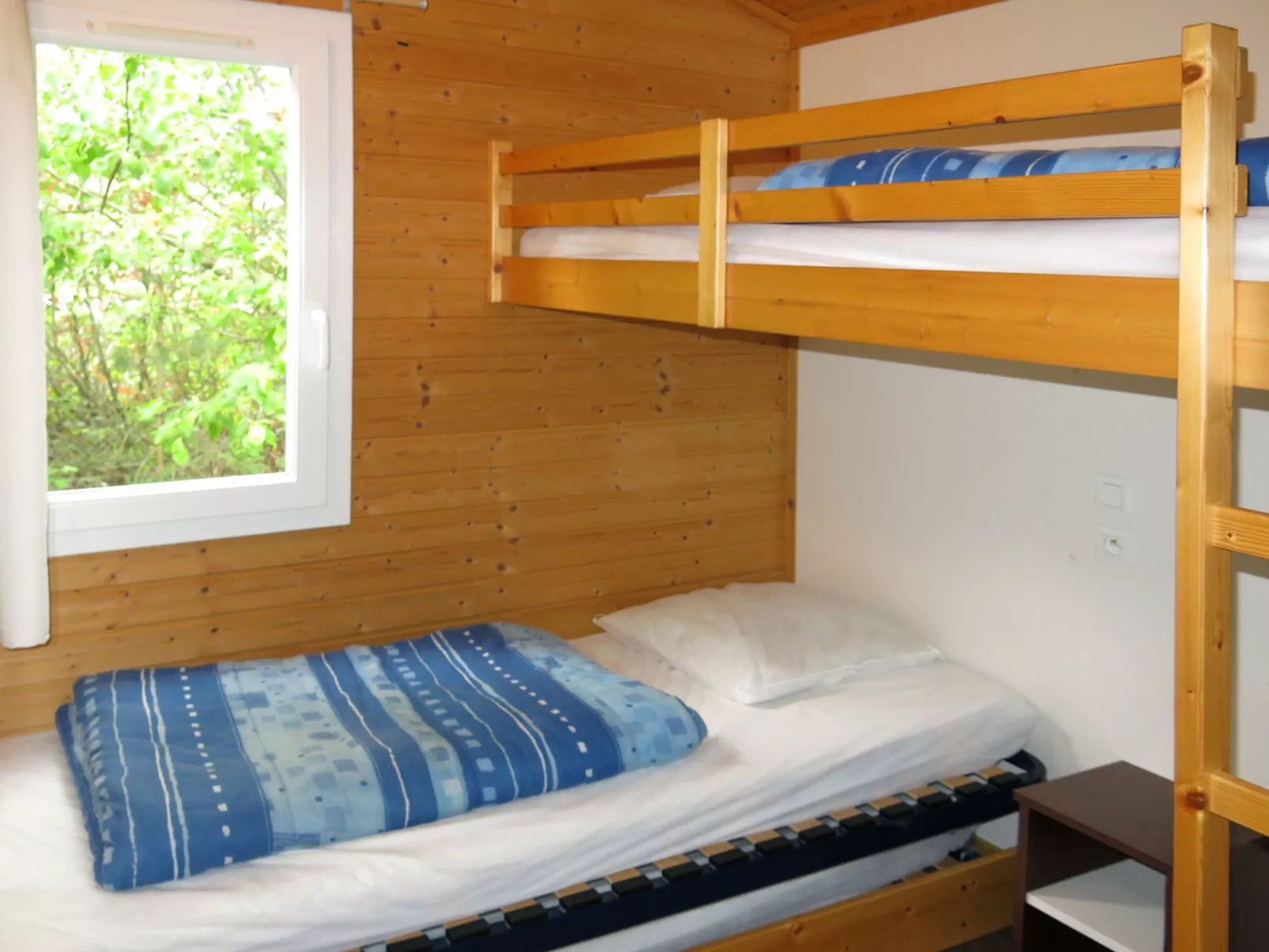 Les Hameaux de Miel-Chalet 6 pers.-Binnen