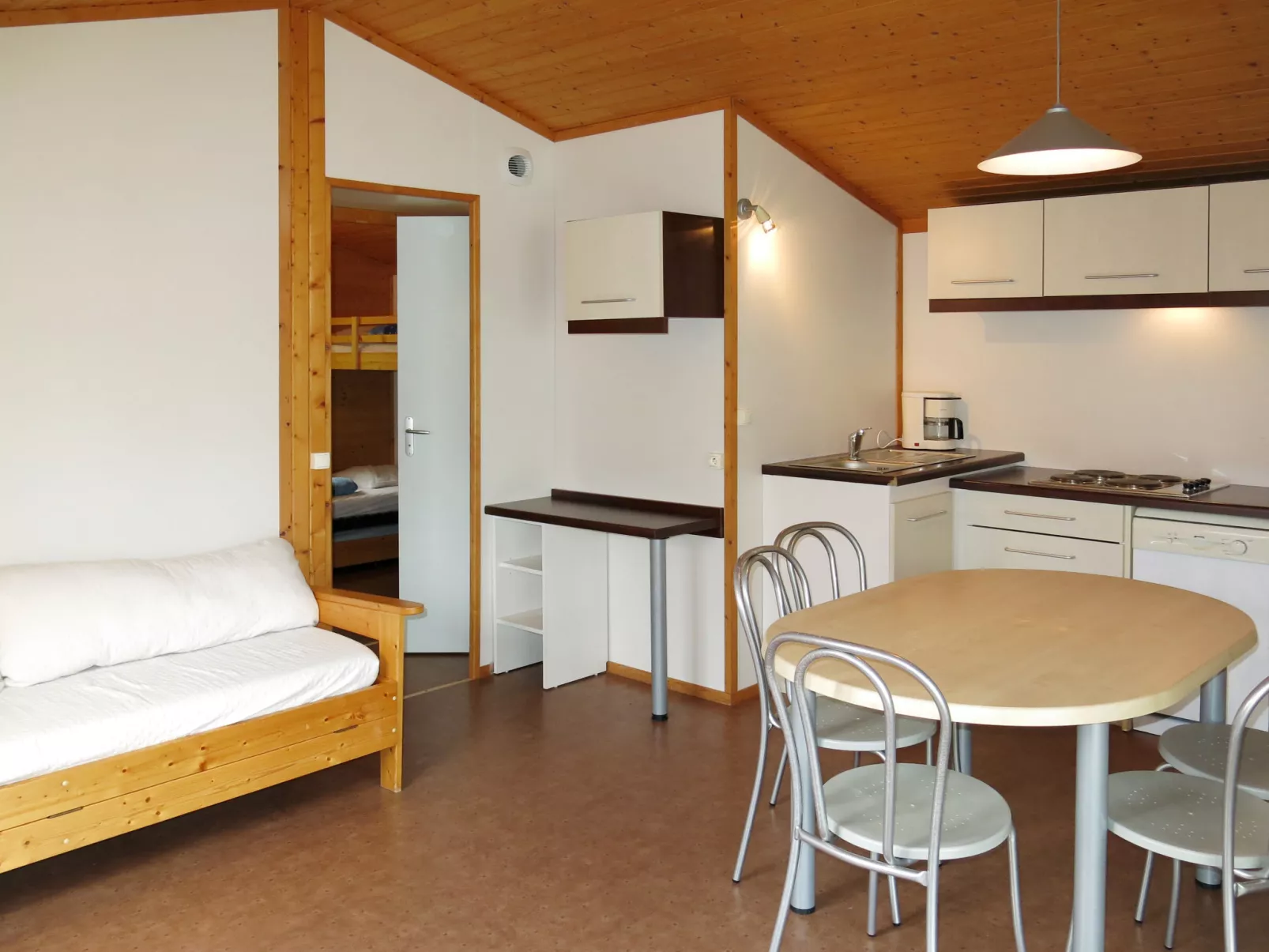 Les Hameaux de Miel-Chalet 4 pers.-Binnen