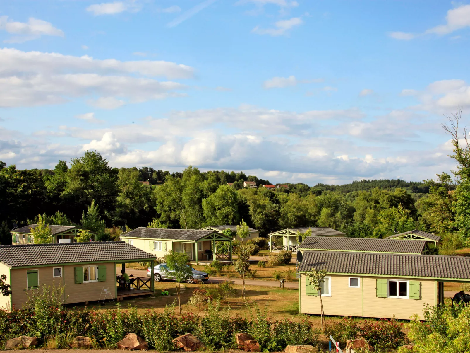 Les Hameaux de Miel-Chalet 4 pers.-Buiten
