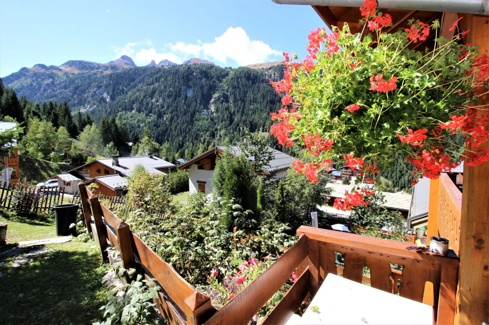 Duplex 6 pièces Chalet Deleglise-Uitzicht zomer