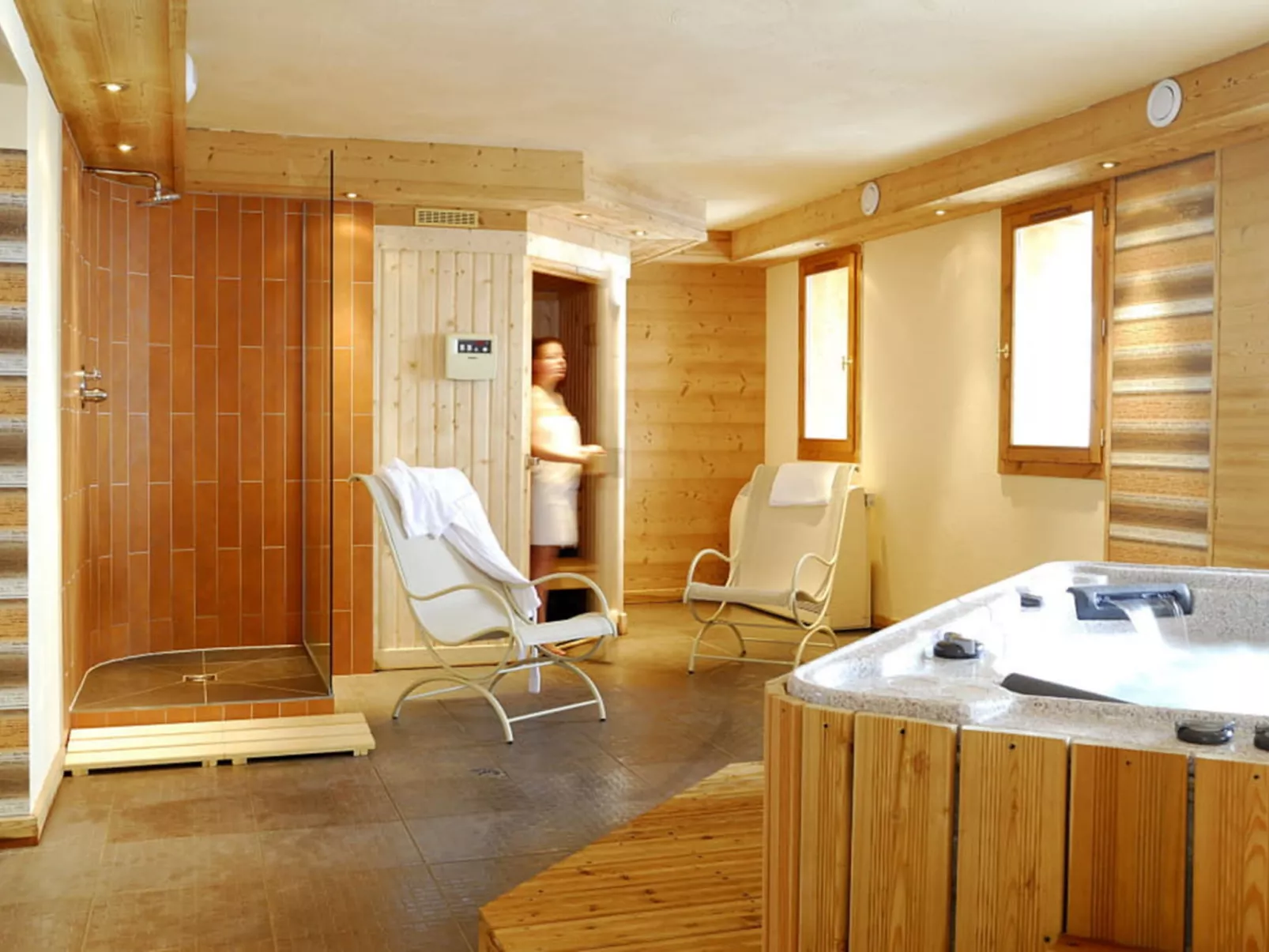 Le Chalet des Cimes-Binnen
