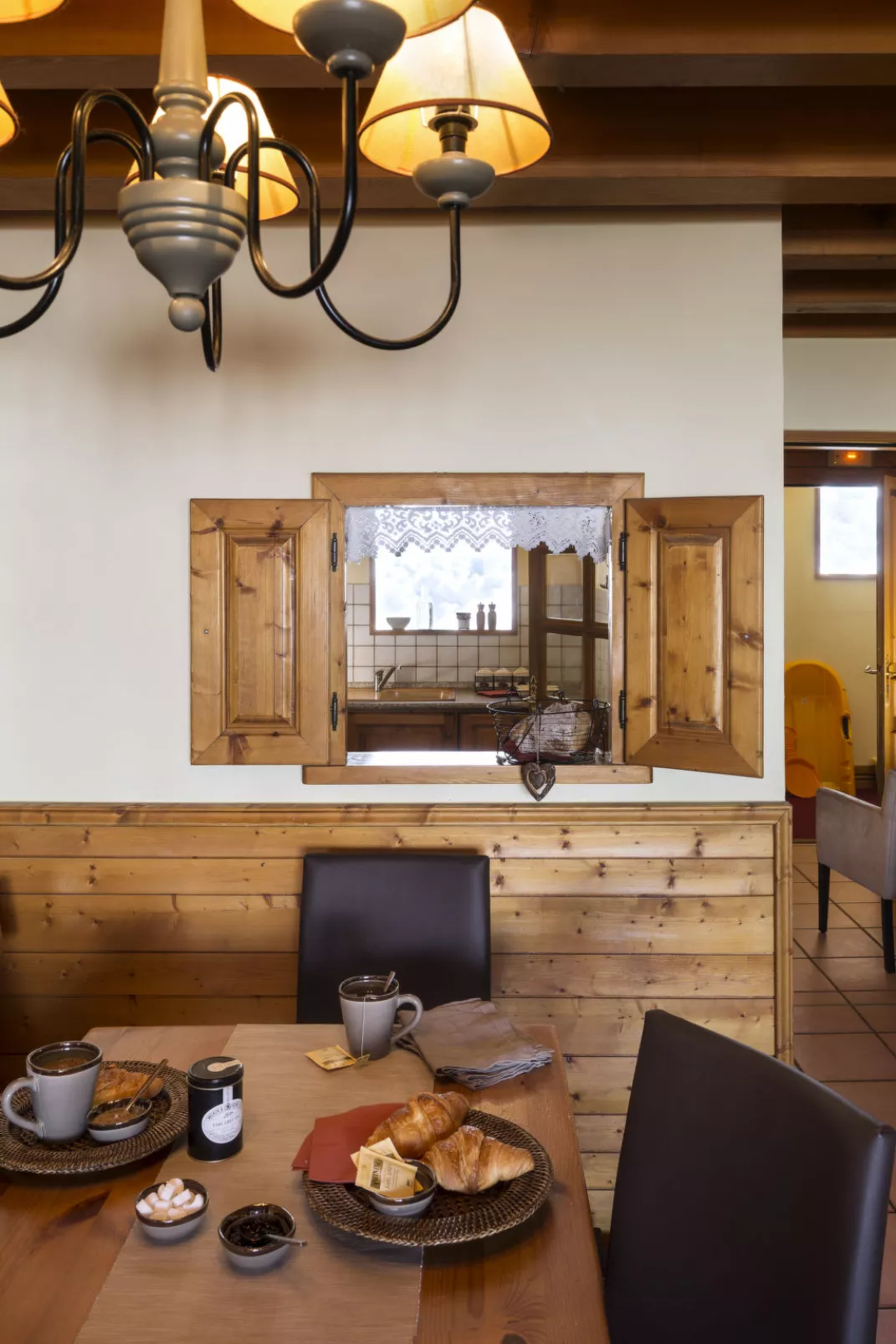 Le Chalet des Cimes-Binnen