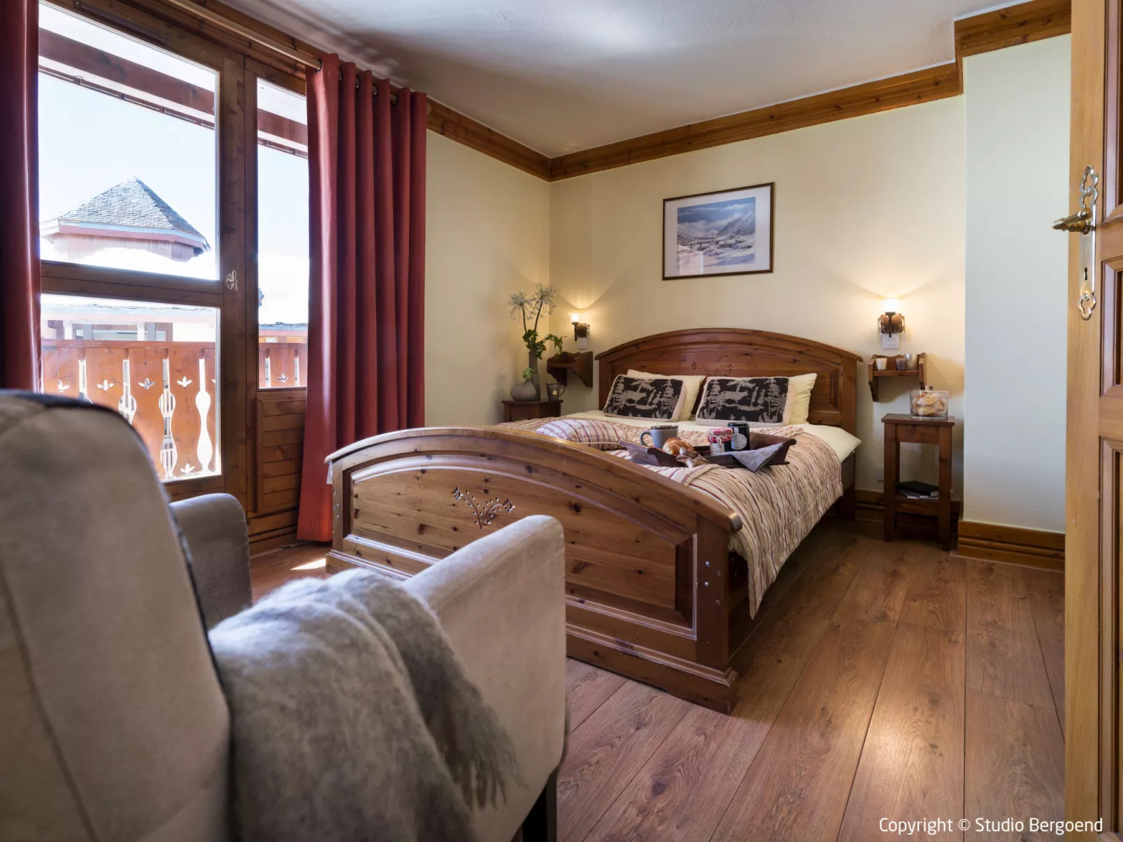 Le Chalet des Cimes-Binnen