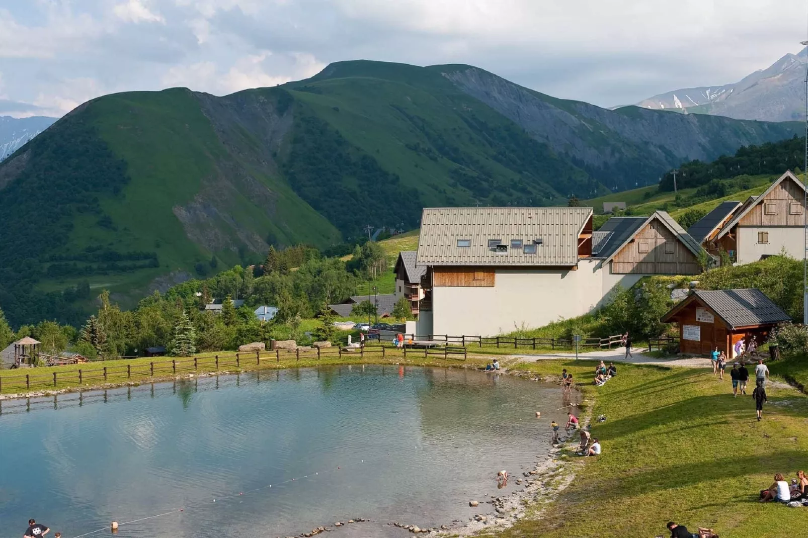 Les Fermes de Saint Sorlin 4-Gebieden zomer 1km