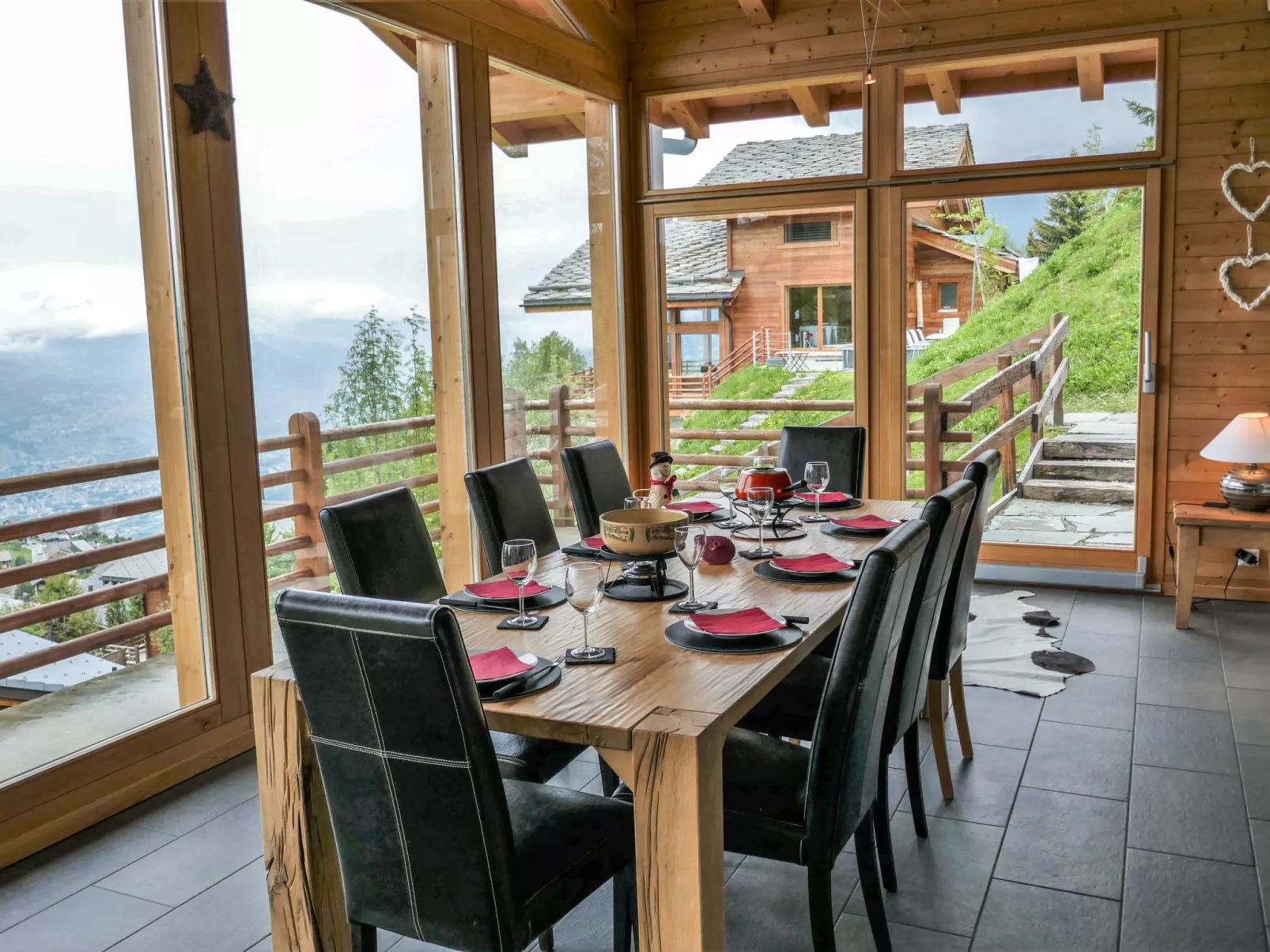 Chalet Arvine-Binnen