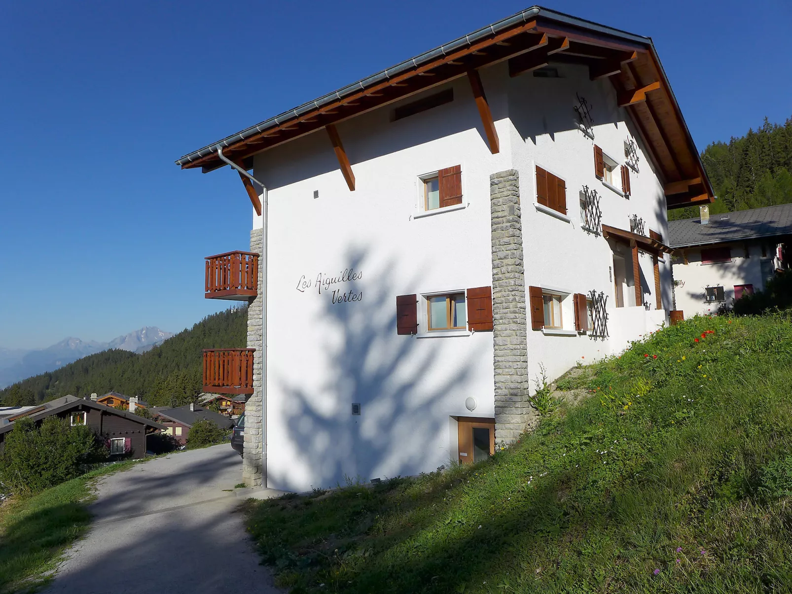 Les Aiguilles Vertes Rez inférieur-Buiten