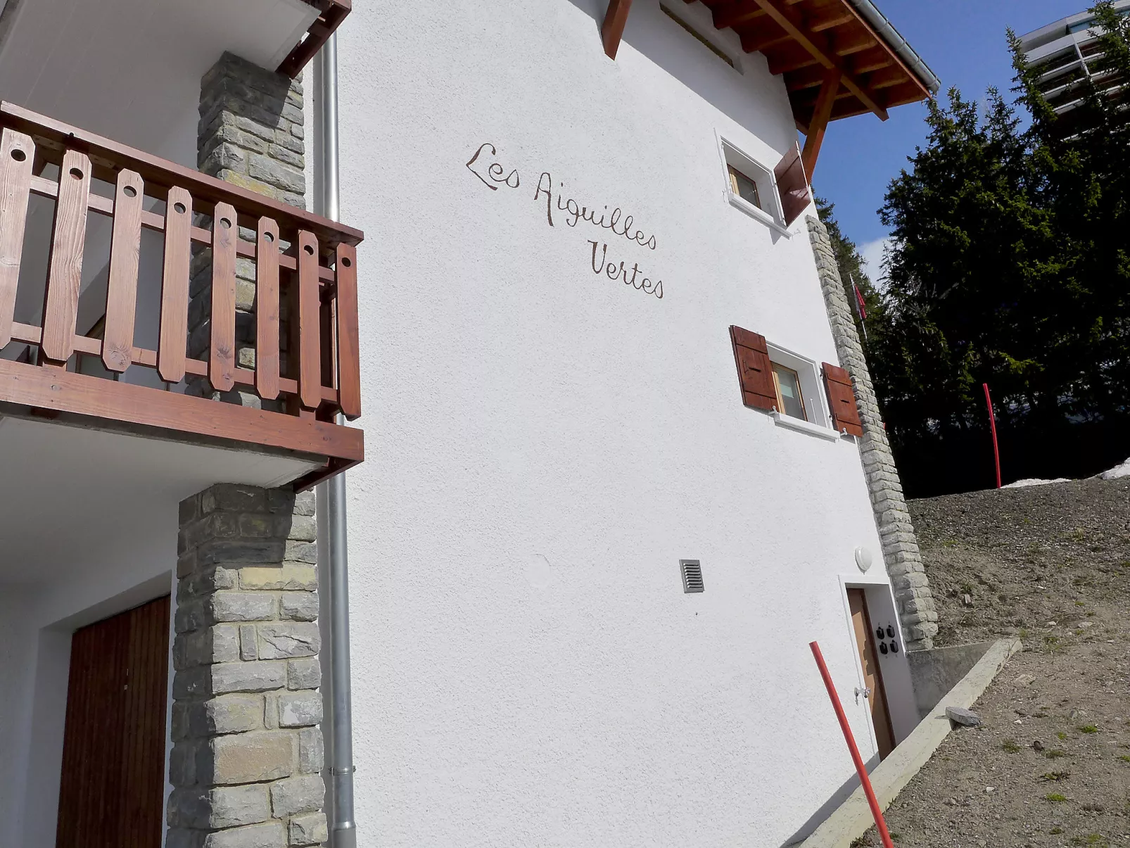 Les Aiguilles Vertes Rez inférieur-Buiten