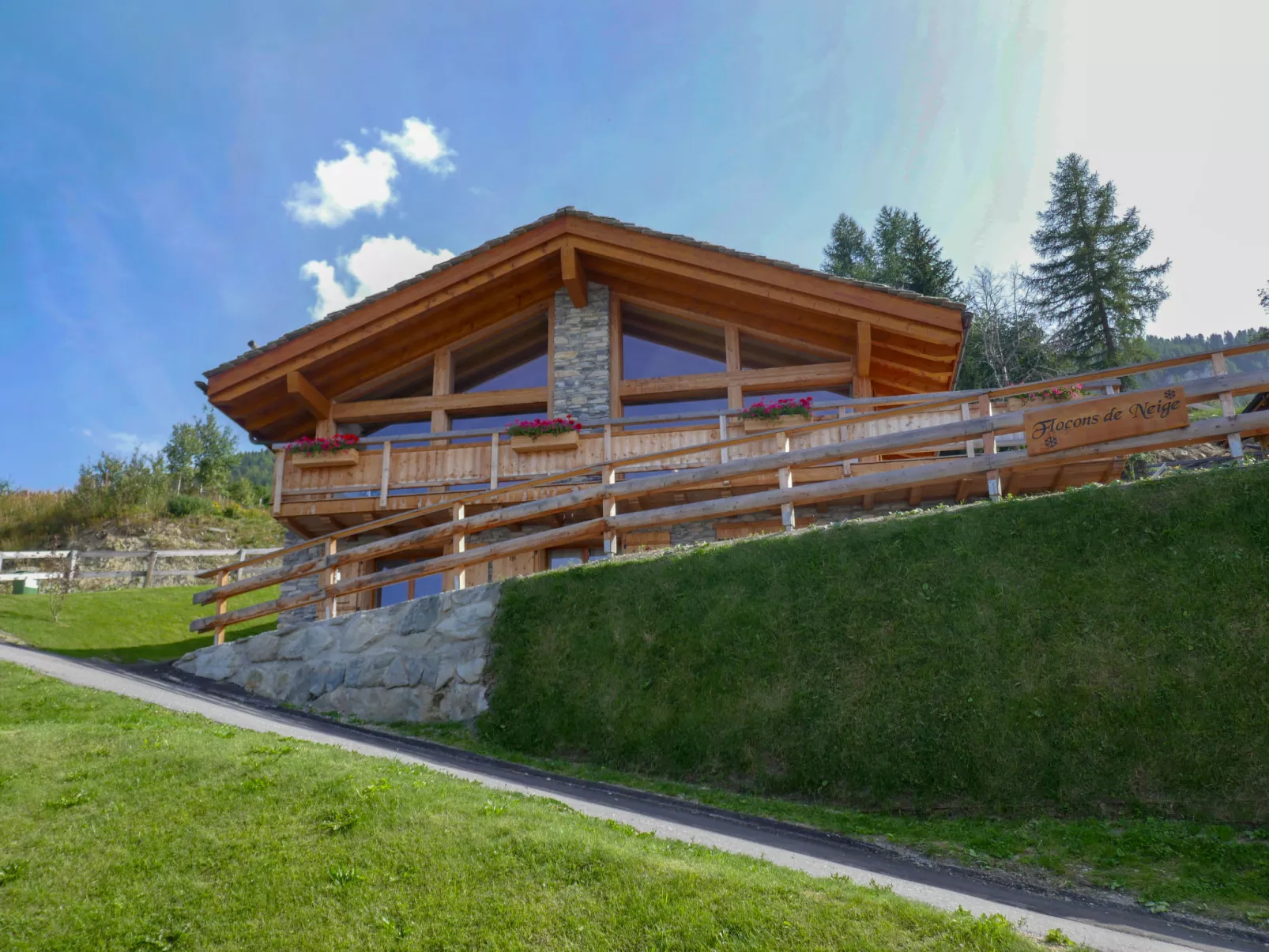Chalet Flocon de Neige-Buiten