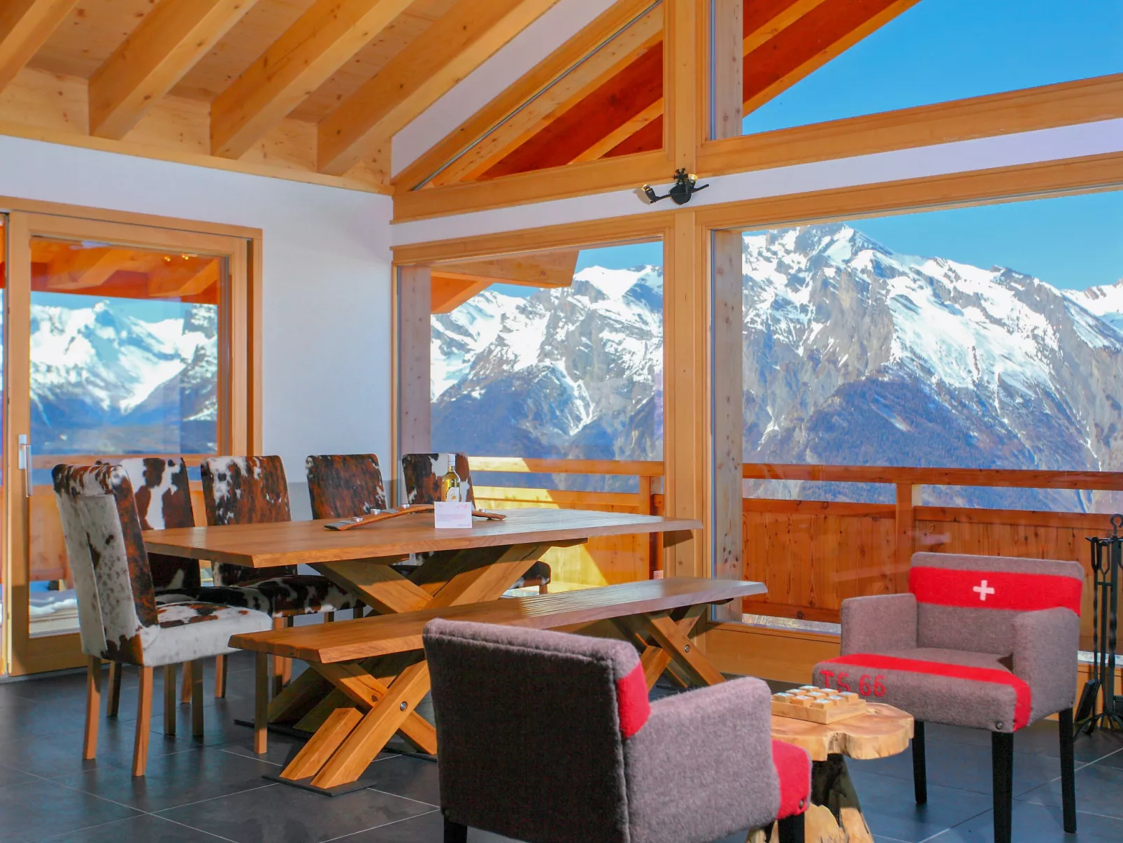 Chalet Flocon de Neige-Binnen