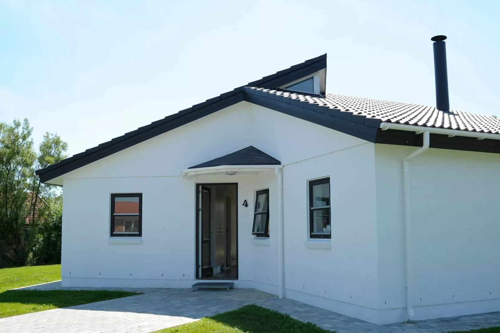 Ruim vakantiehuis in Jutland vlak bij de zee
