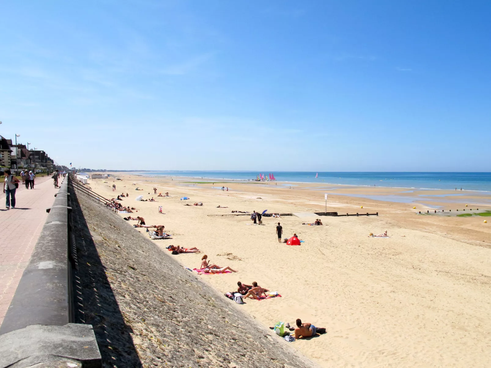 Cabourg Beach-Omgeving