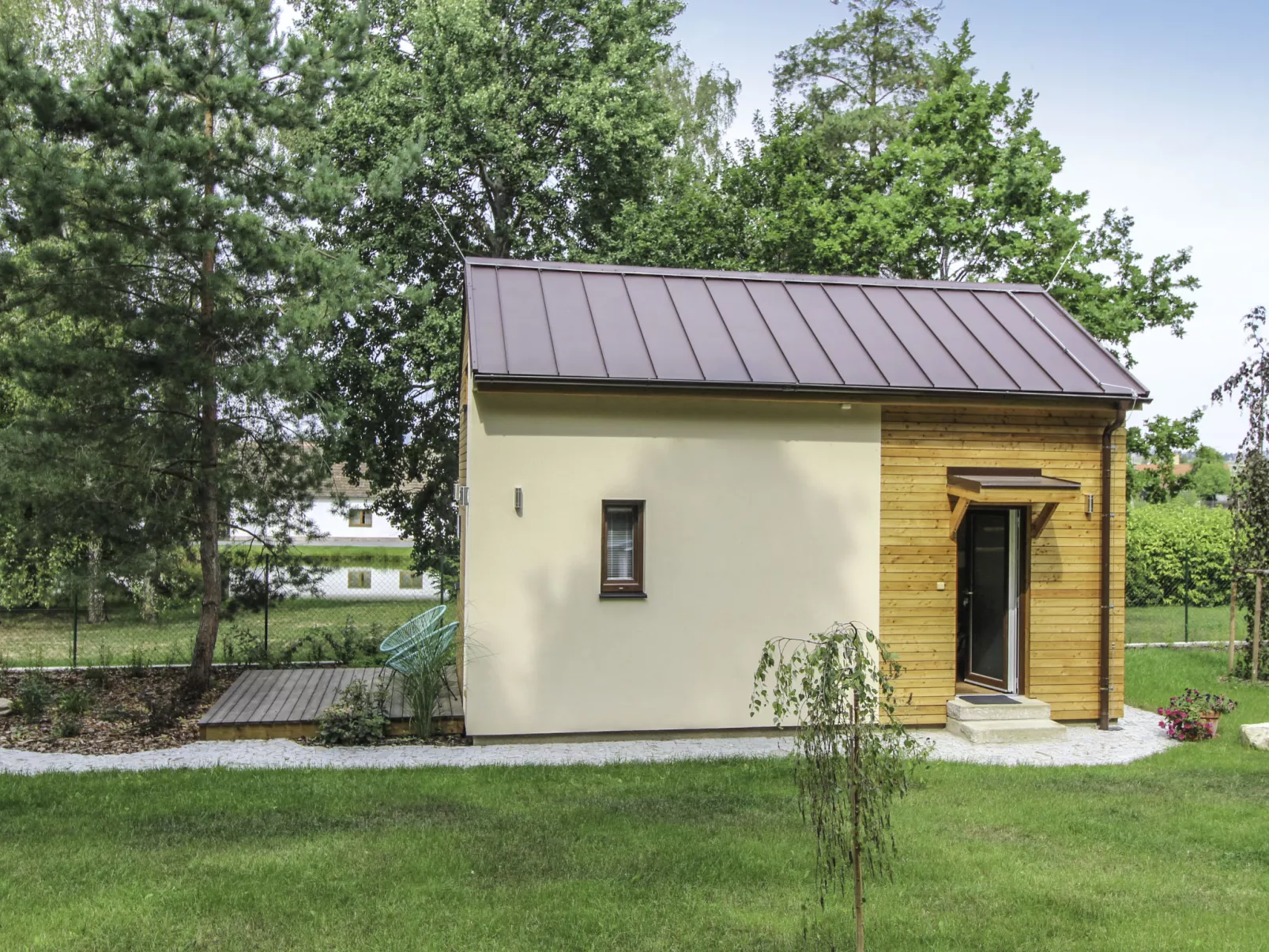 Cosy tiny house-Buiten