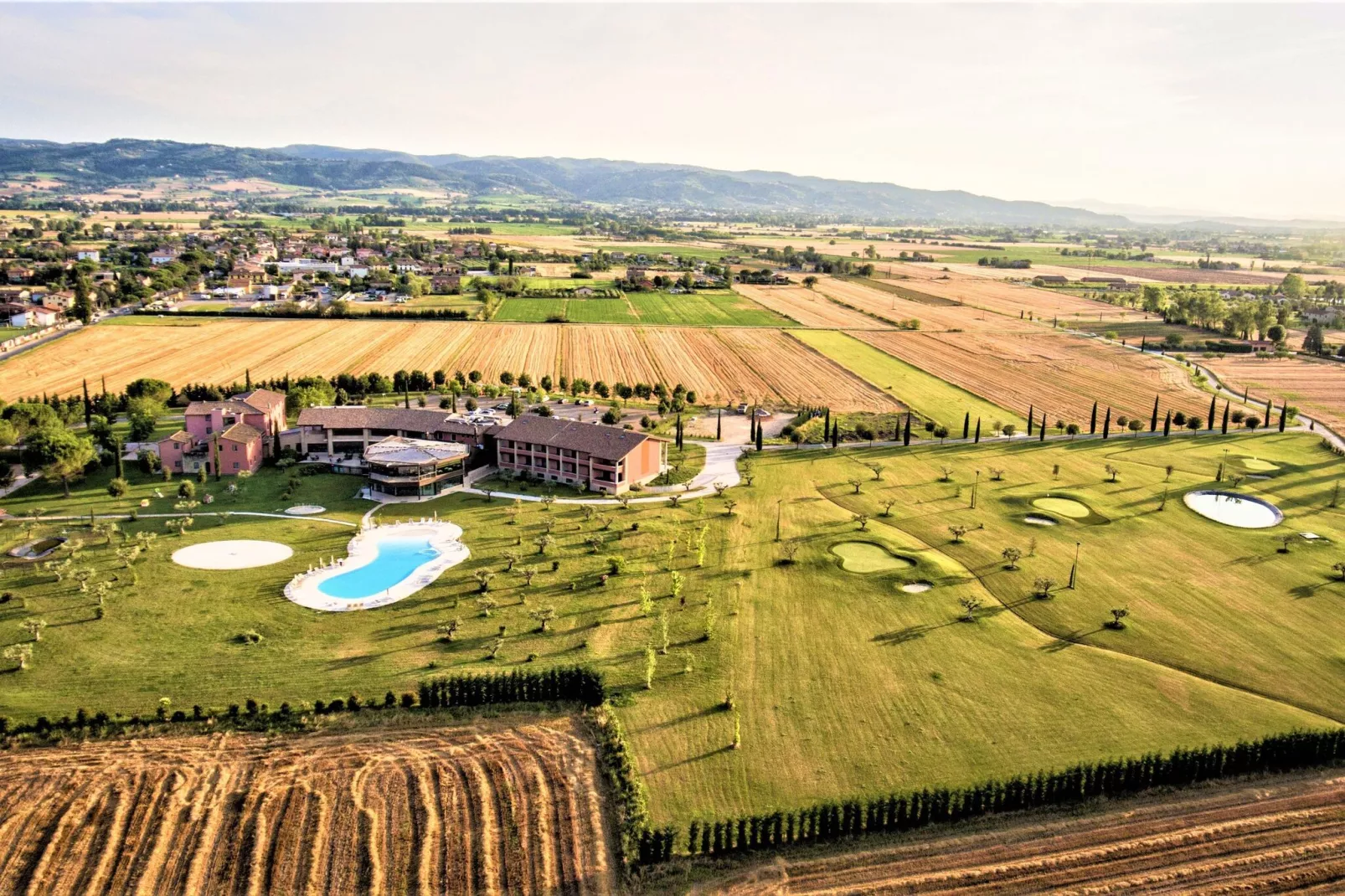 Valle di Assisi BILO-Gebieden zomer 1km