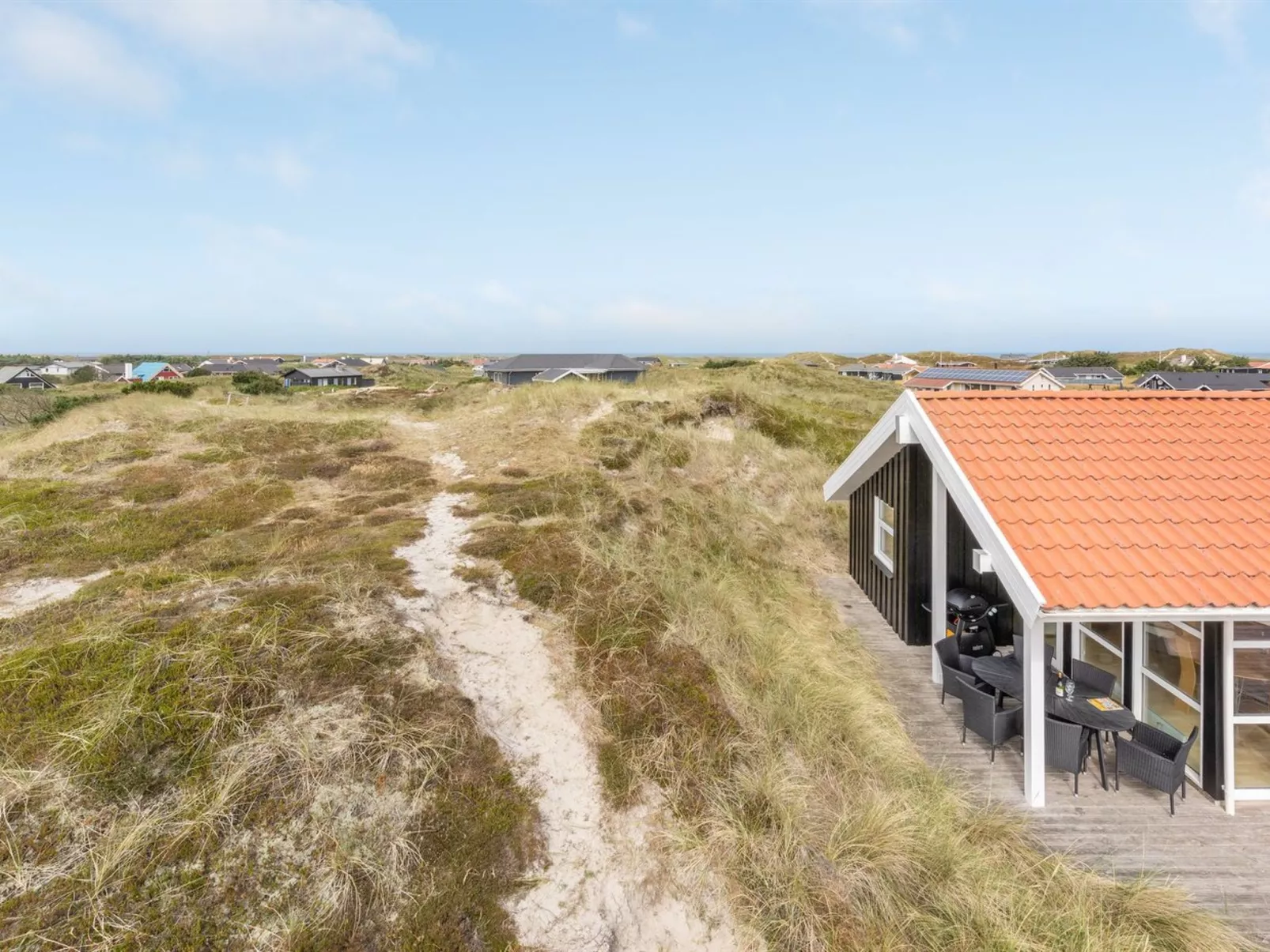 "Seved" - all inclusive - 500m from the sea-Buiten